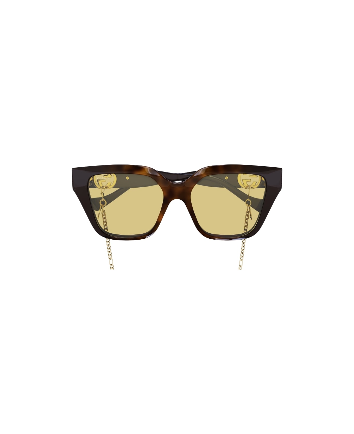 Gucci Eyewear GG1023S Eyewear - Havana Black Yellow アイウェア