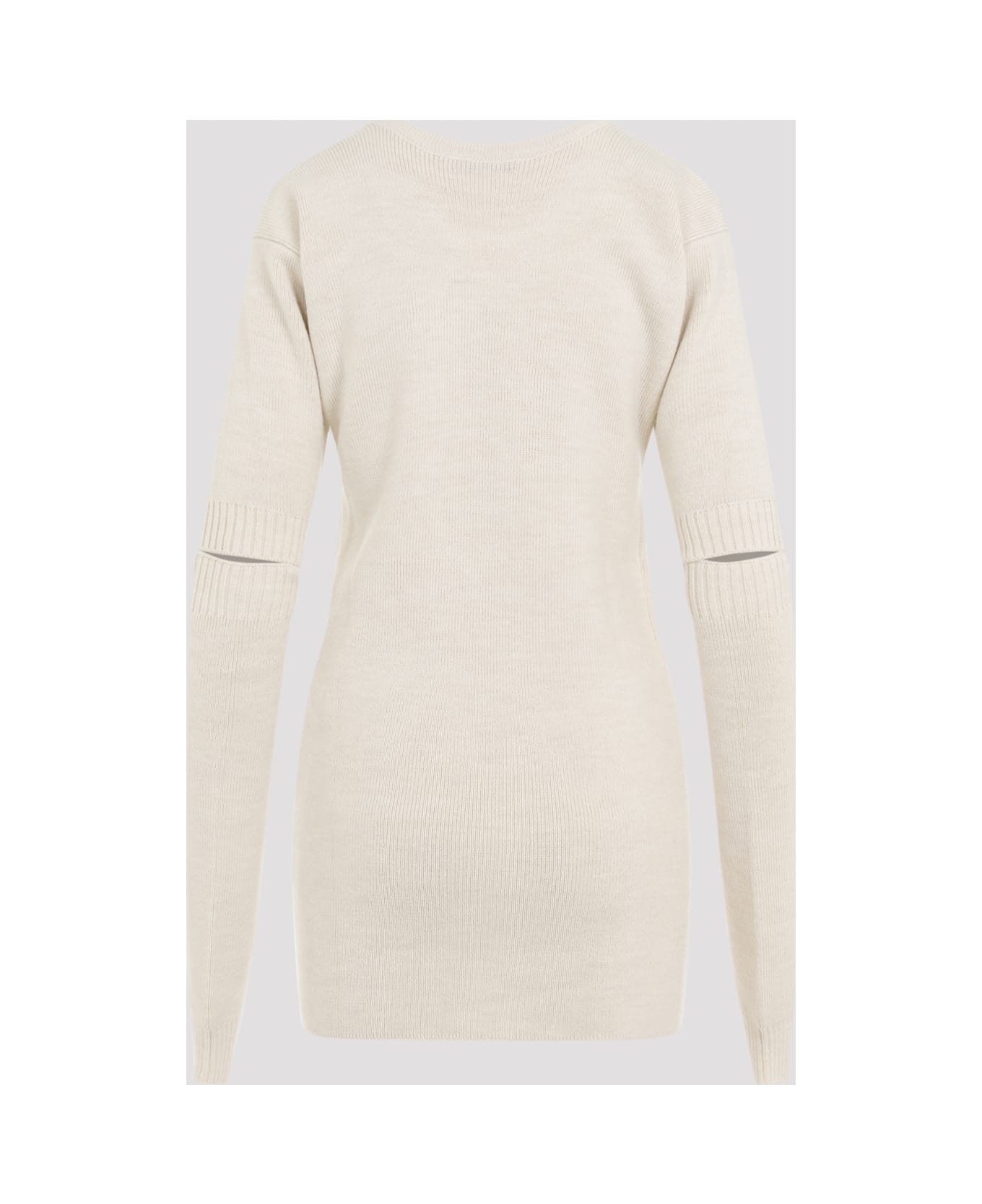 Lemaire Dress With Detachable Sleeves - Light Cream