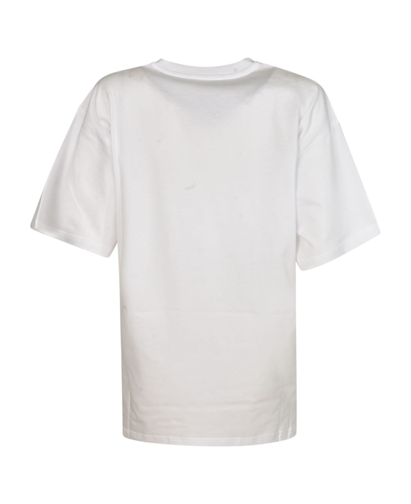 Moschino Logo Printed T-shirt - 1001 Tシャツ