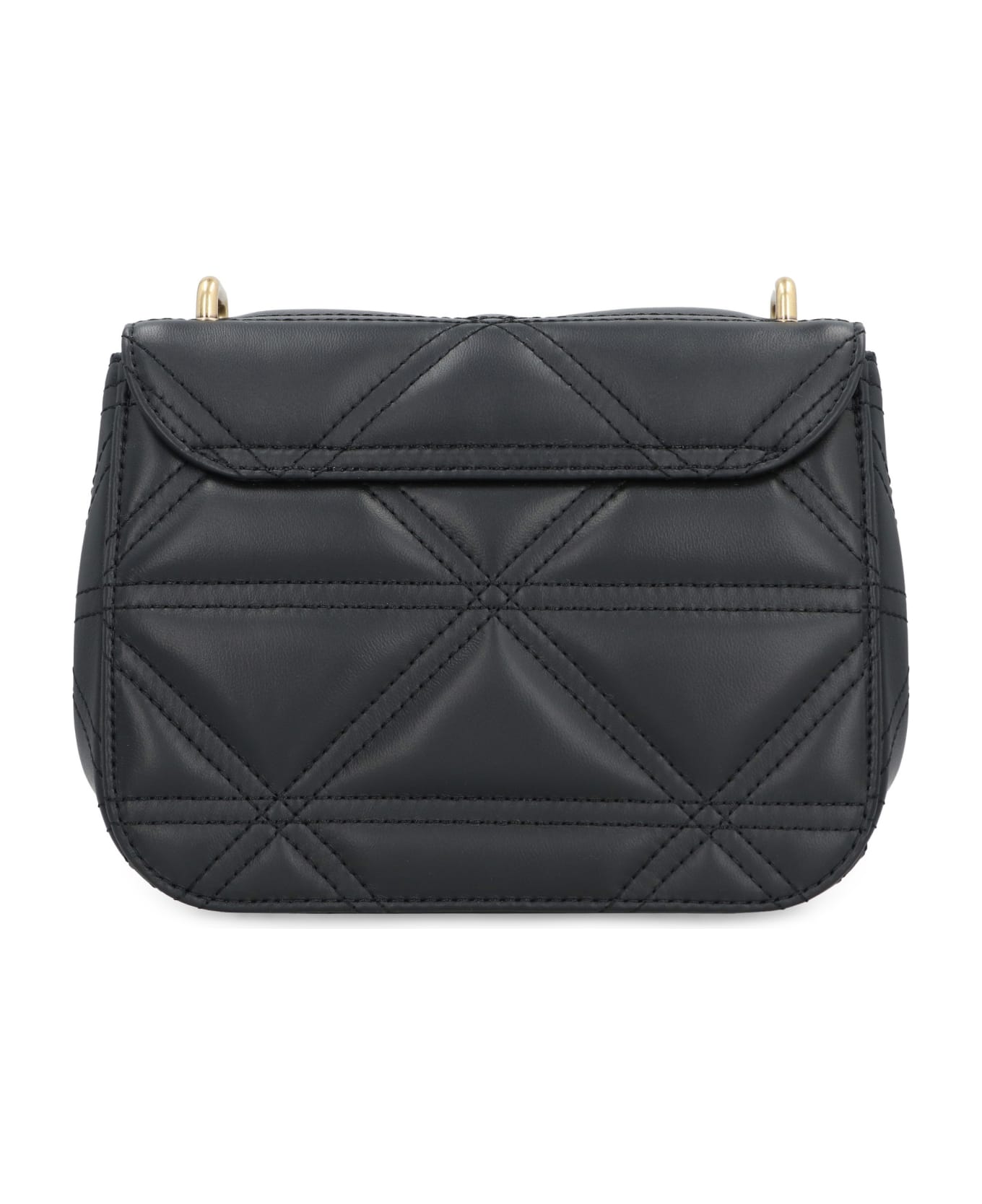 Vivienne Westwood Linda Leather Crossbody Bag - BLACK ショルダーバッグ
