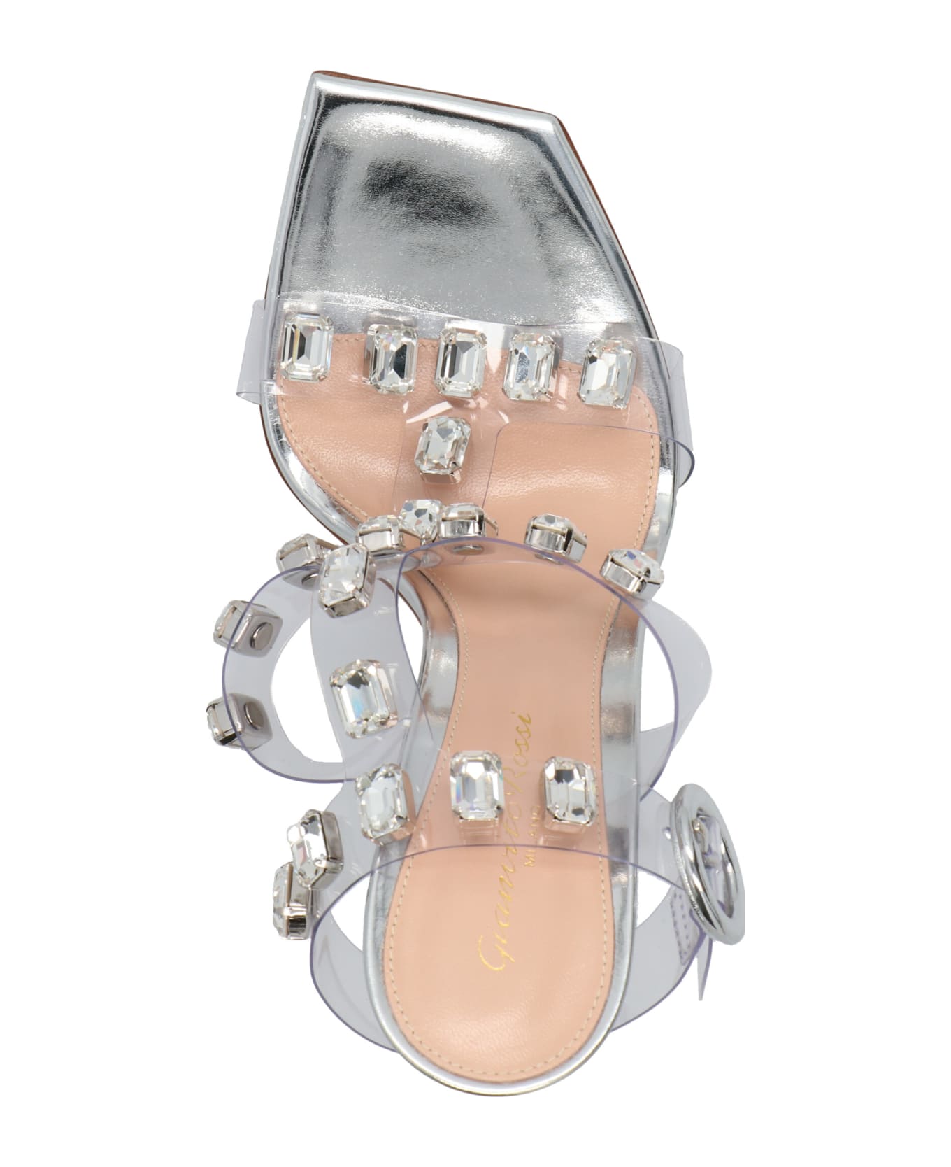 Gianvito Rossi 'glass' Sandals - Silver