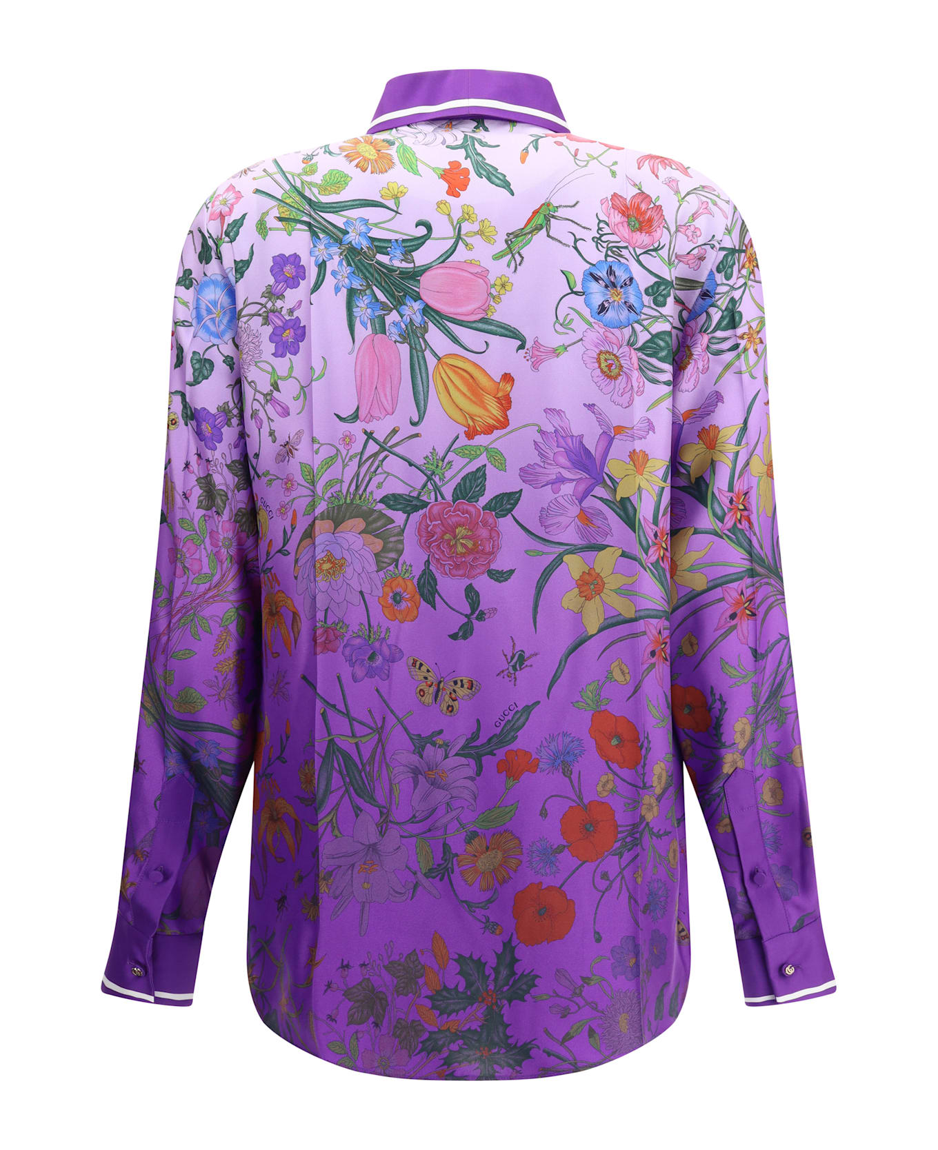 Gucci Floral Silk Shirt