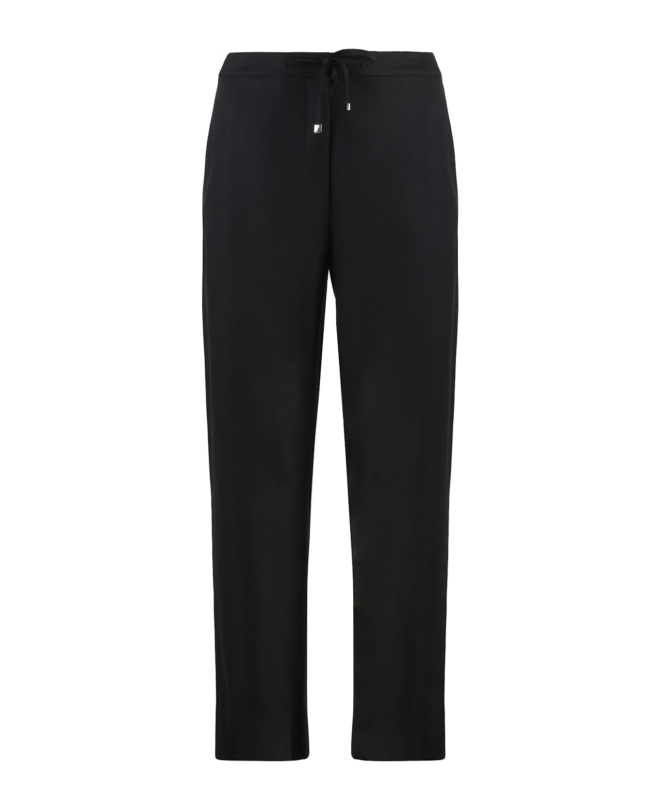 'S Max Mara Floria Virgin Wool Trousers - black