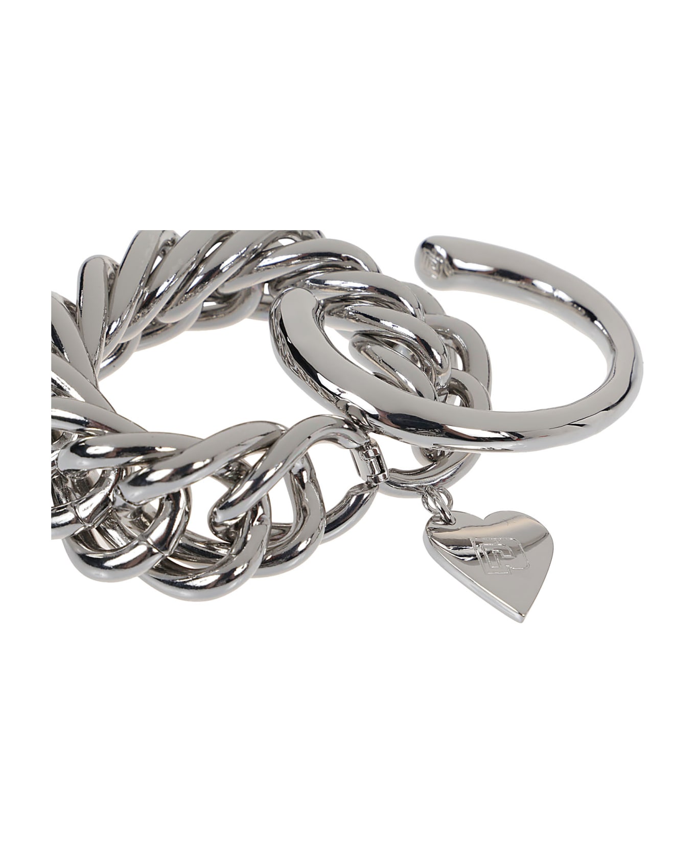 Paco Rabanne Heart Bracelet - Silver