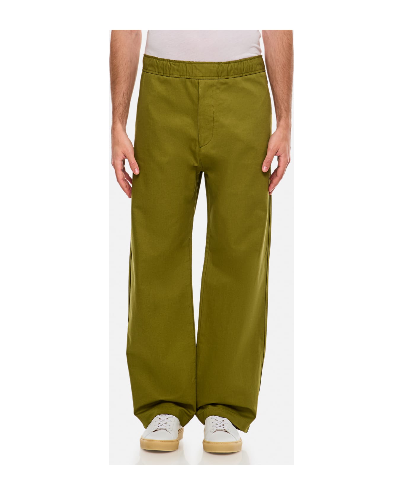 Moncler Trousers - Green シャツ