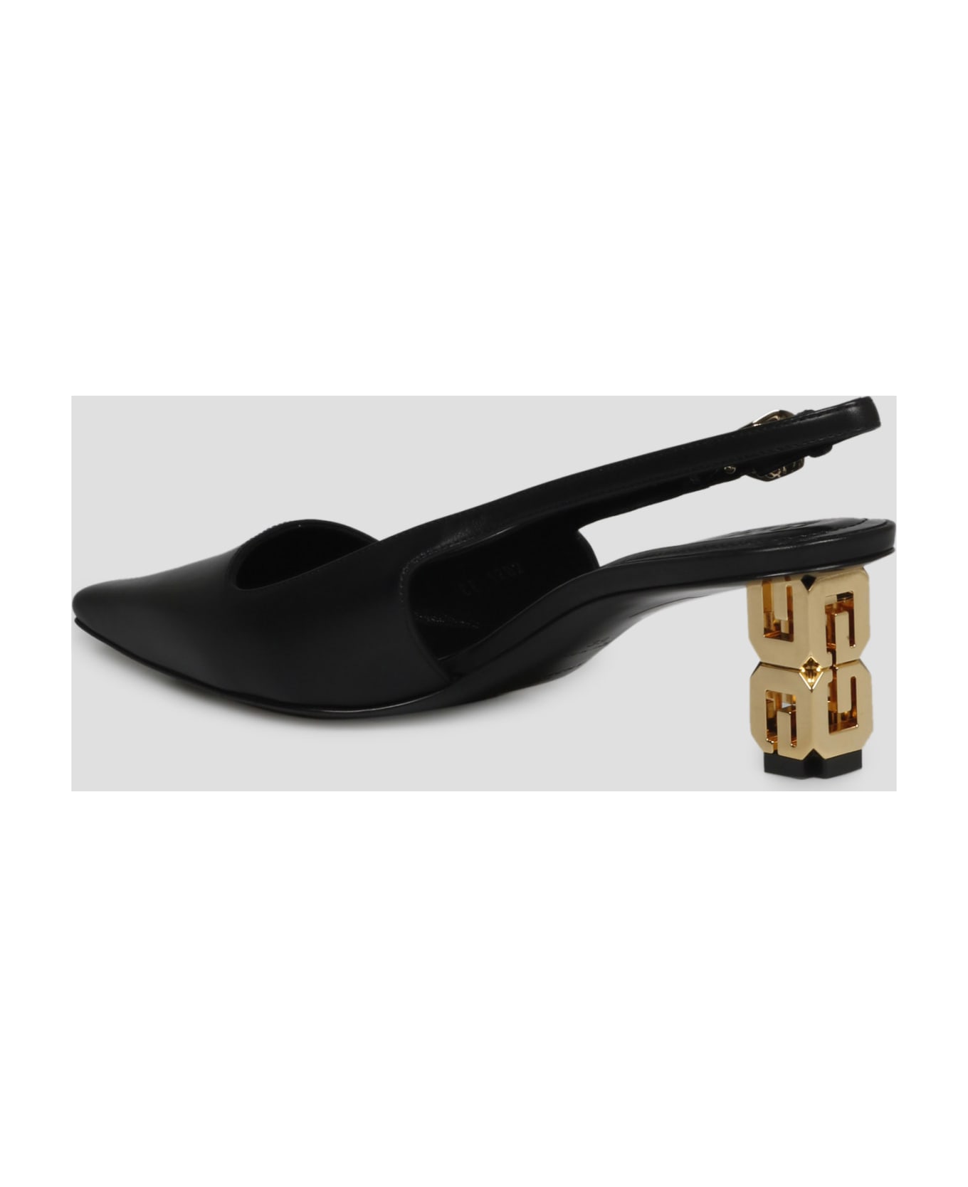 Givenchy G Cube Slingback Pumps - Black