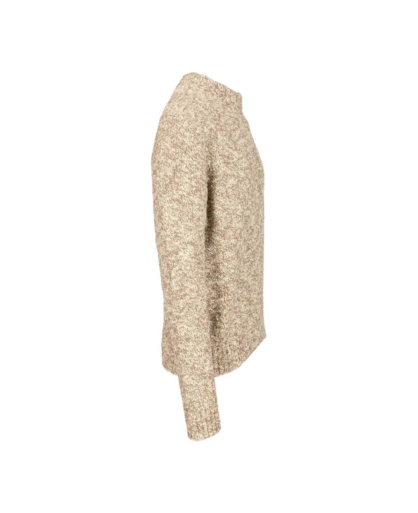 Dolce 
Gabbana Crew Neck Sweater - NEUTRALS/WHITE