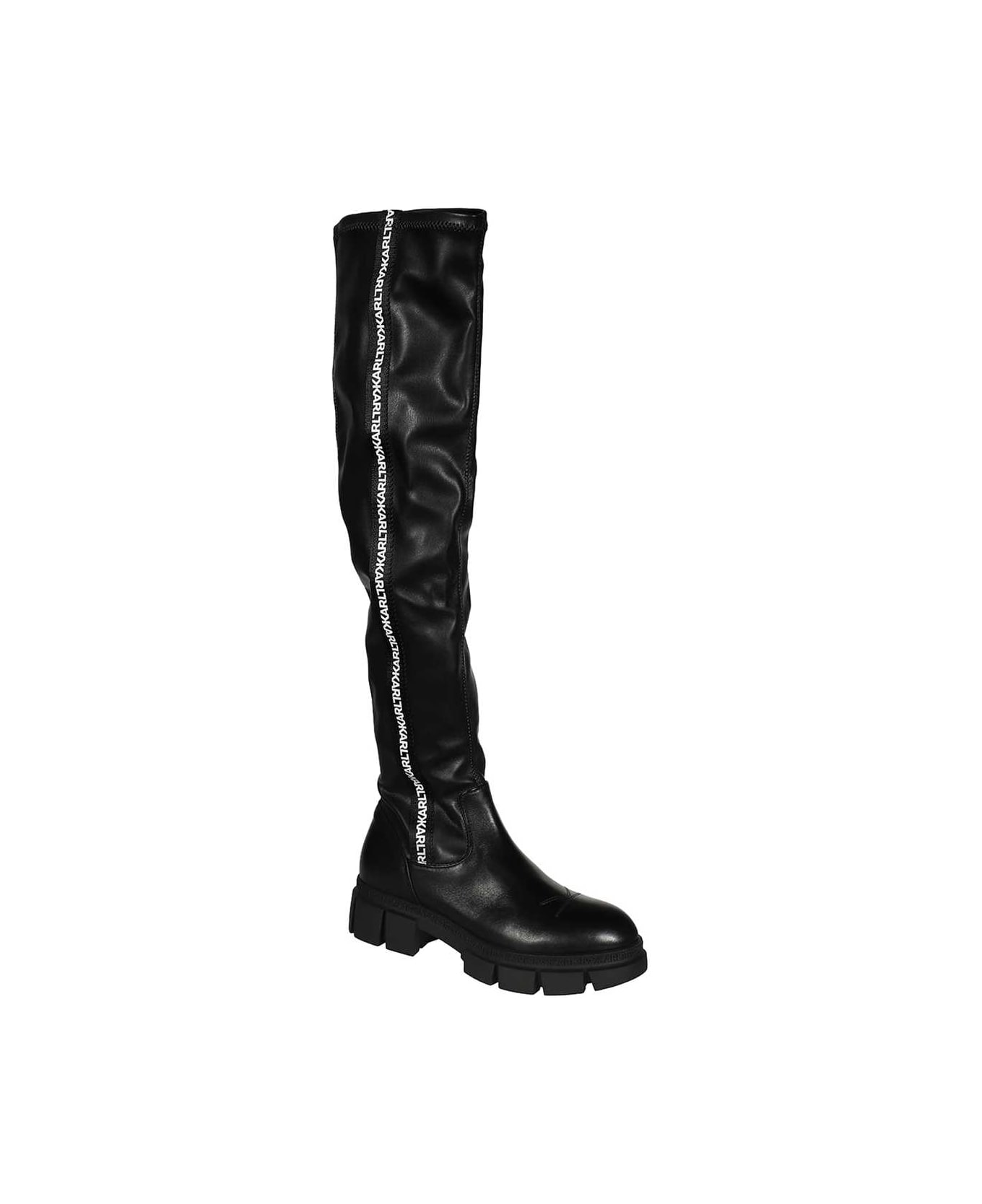 Karl Lagerfeld Over-the-knee Boots - black ブーツ