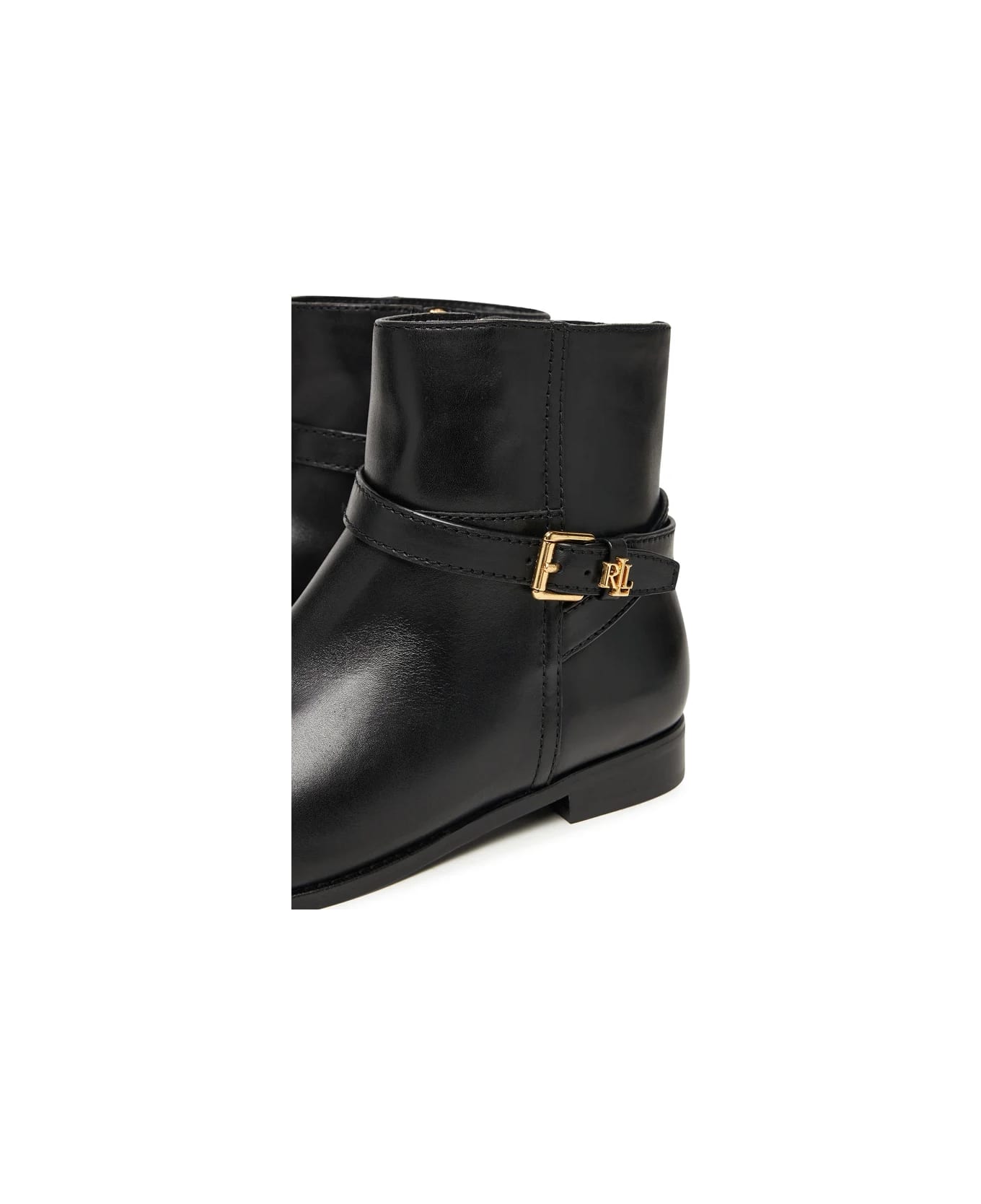 Ralph Lauren Brooke Bt 2 Boots Bootie - Black