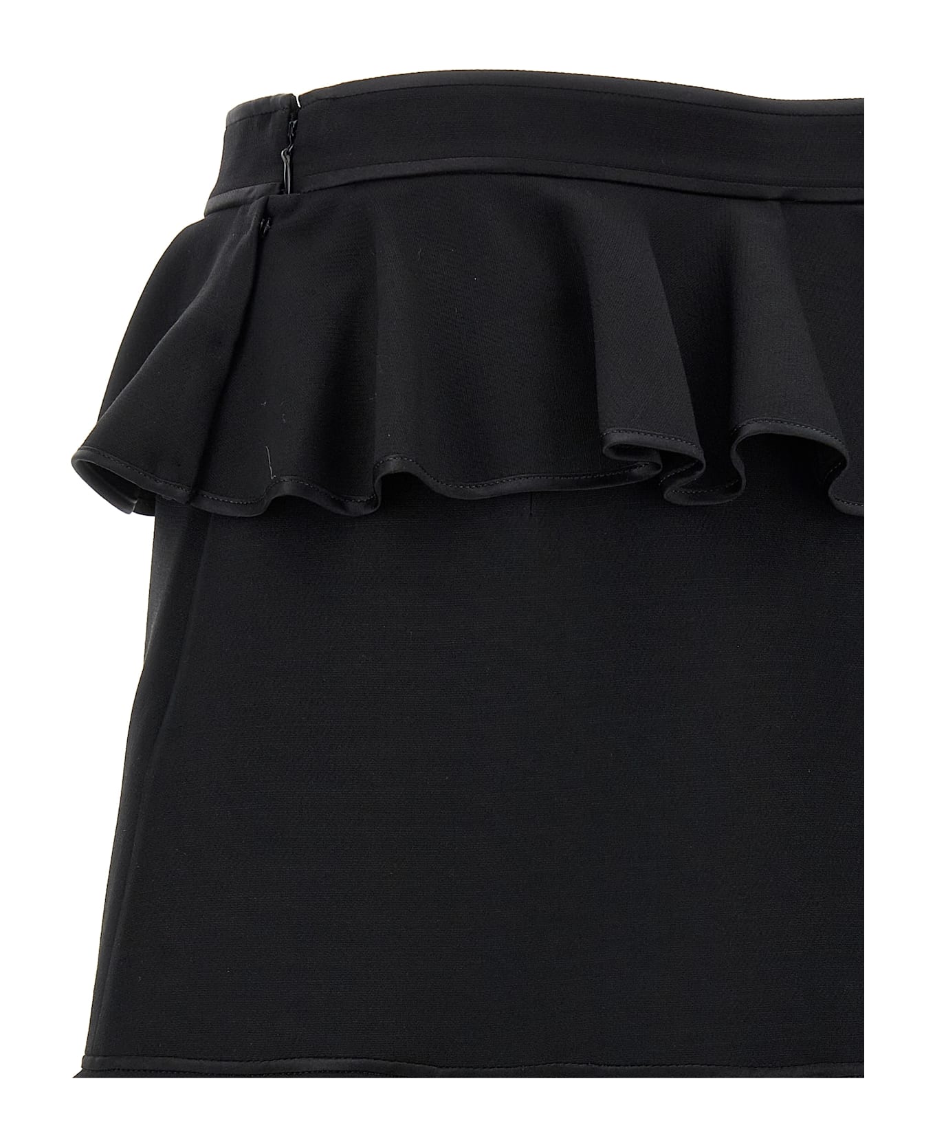 Valentino Garavani Crepe Couture Skirt - Black  