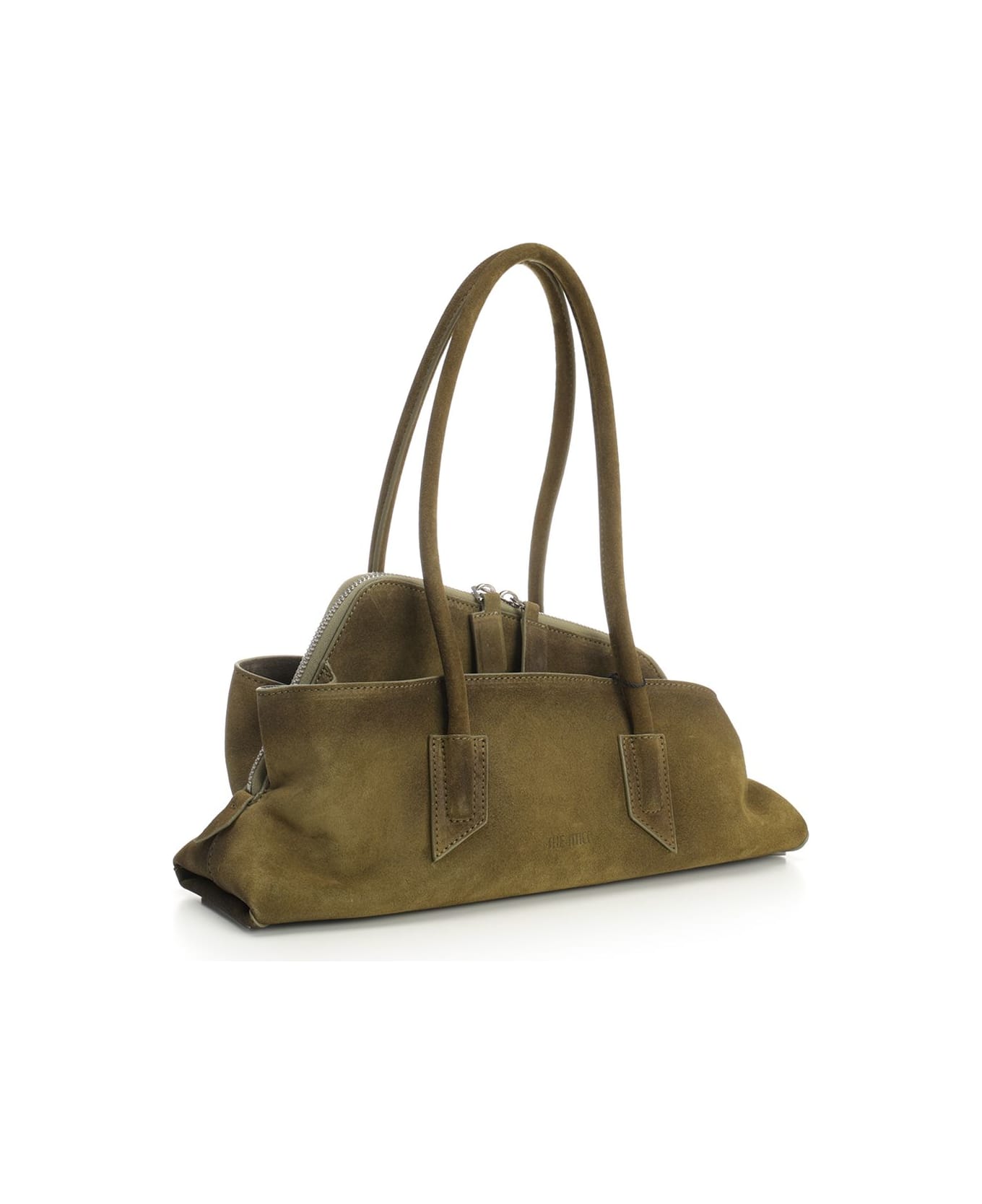 The Attico ''la Passeggiata Small'' Top Handle Bag - GREEN