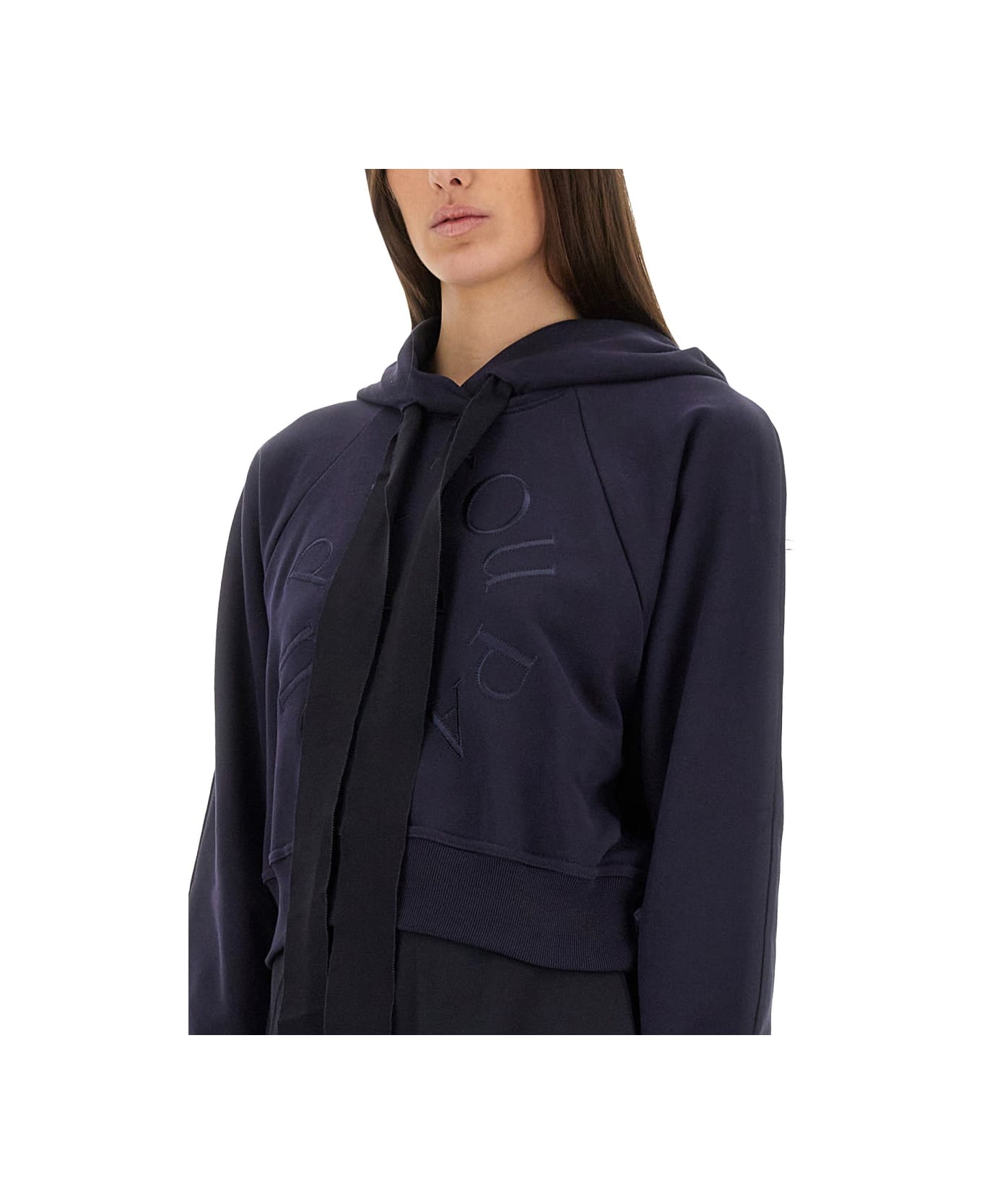 Patou Sweatshirt With Logo - BLUE