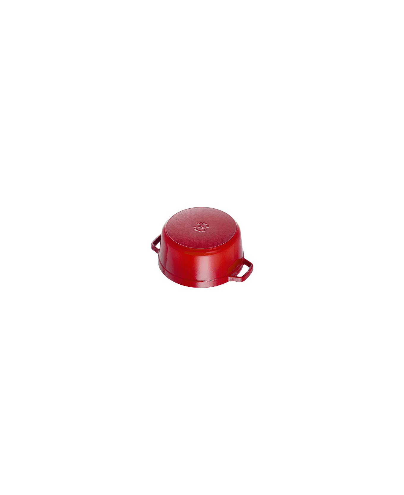 Staub La Cocotte Tonda Rossa Cm 26 - Rosso