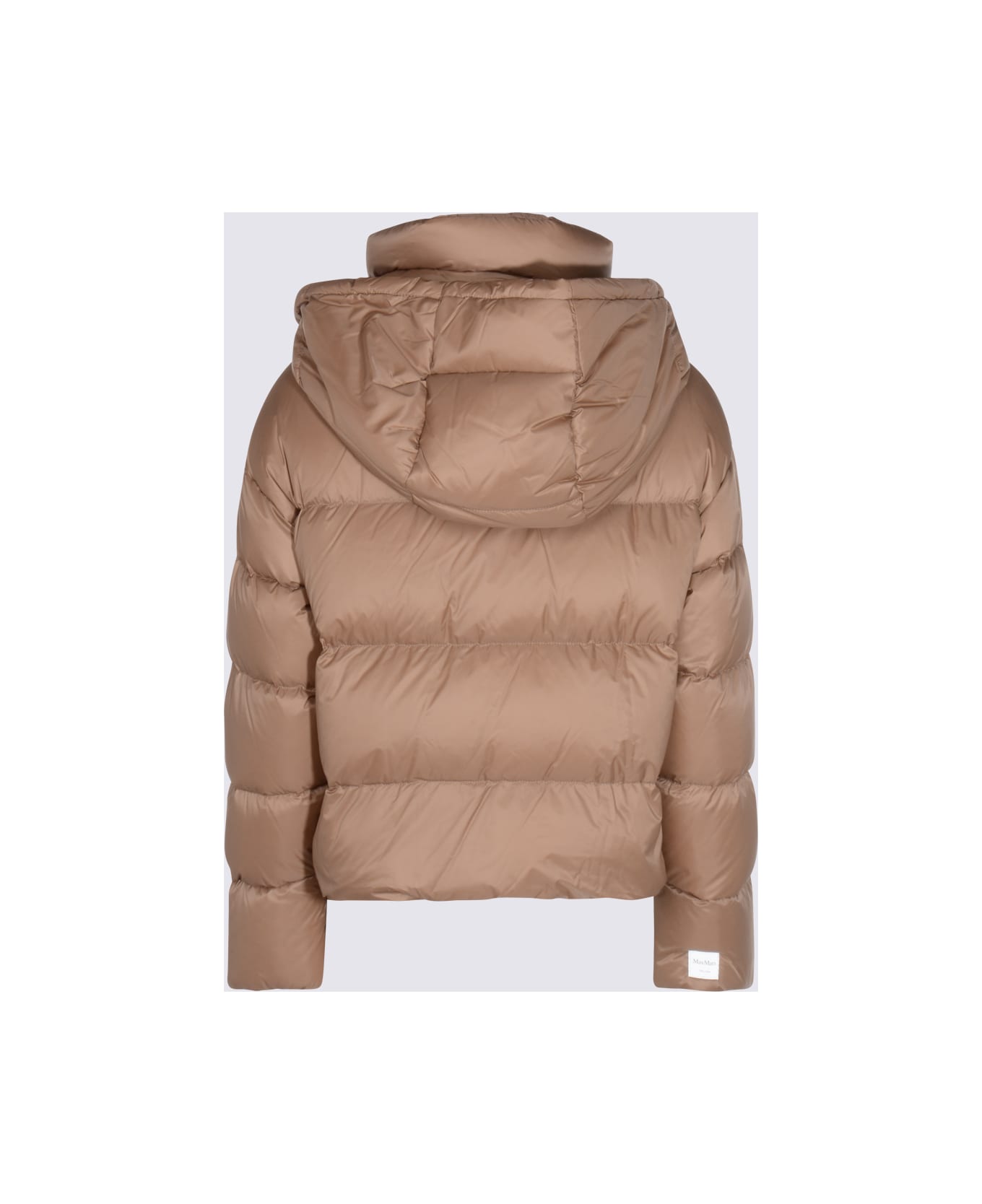Max Mara The Cube Beige Trebi Down Jacket - Camel