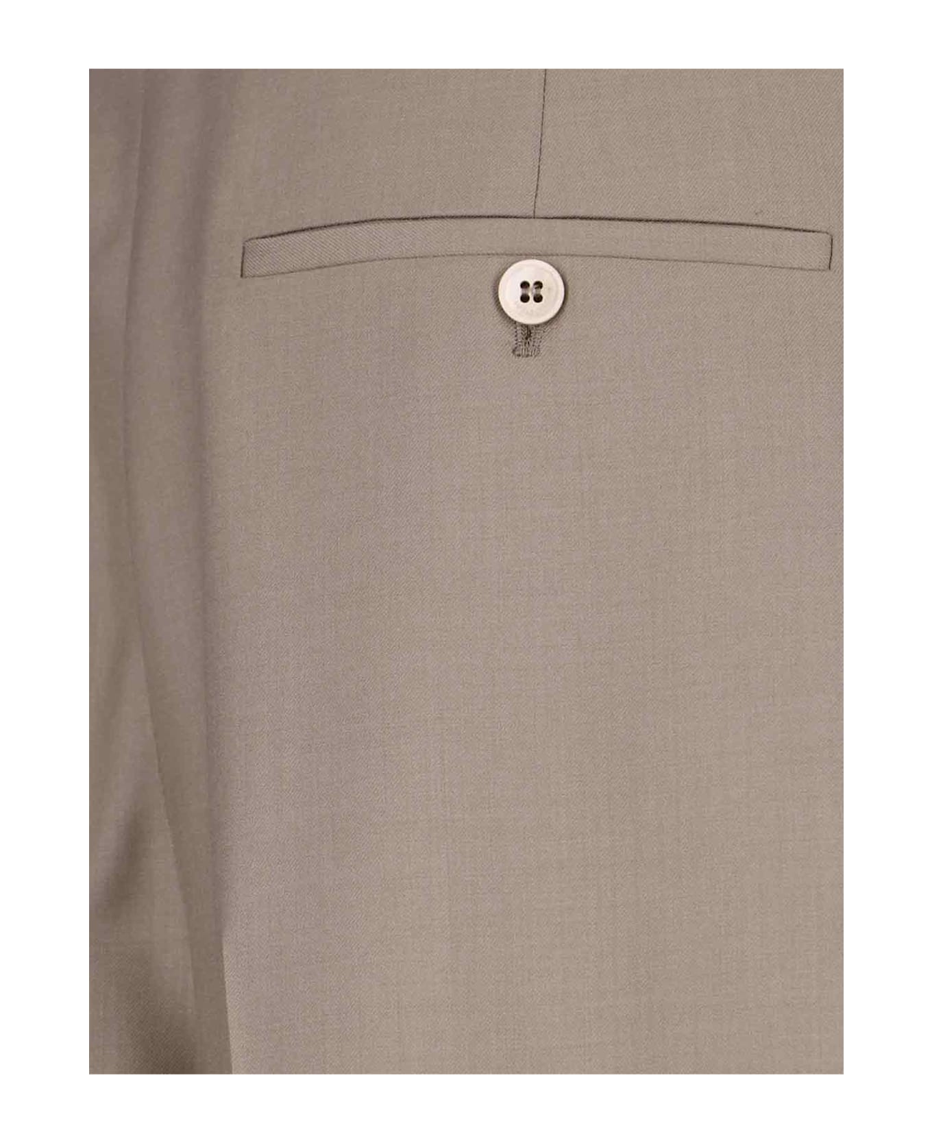 Saint Laurent Cashmere Pants - Beige