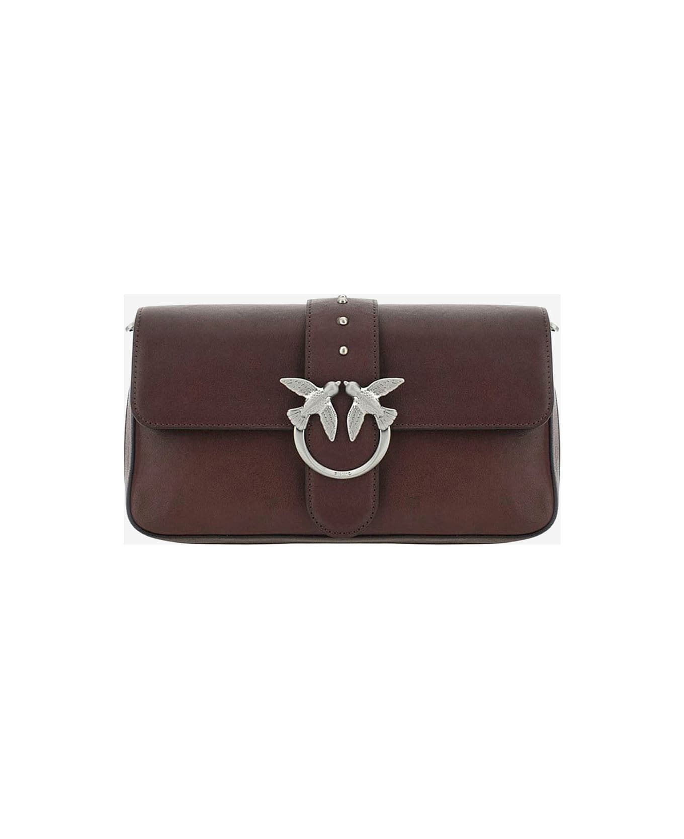 Pinko Classic Love Bag Slouchy Shoulder Bag - Brown