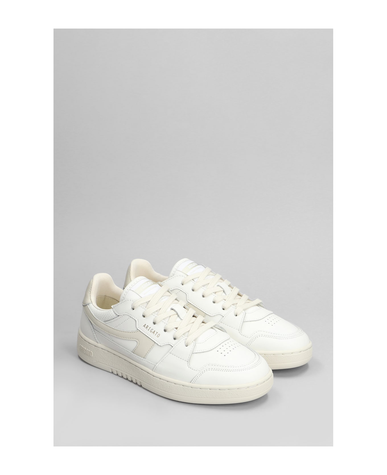 Axel Arigato Dice-a Sneaker Sneakers In White Leather - white