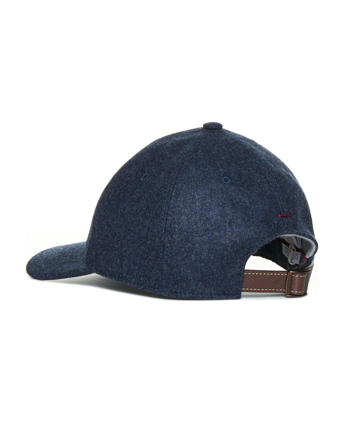 Brunello Cucinelli Logo Baseball Cap - Buio 帽子