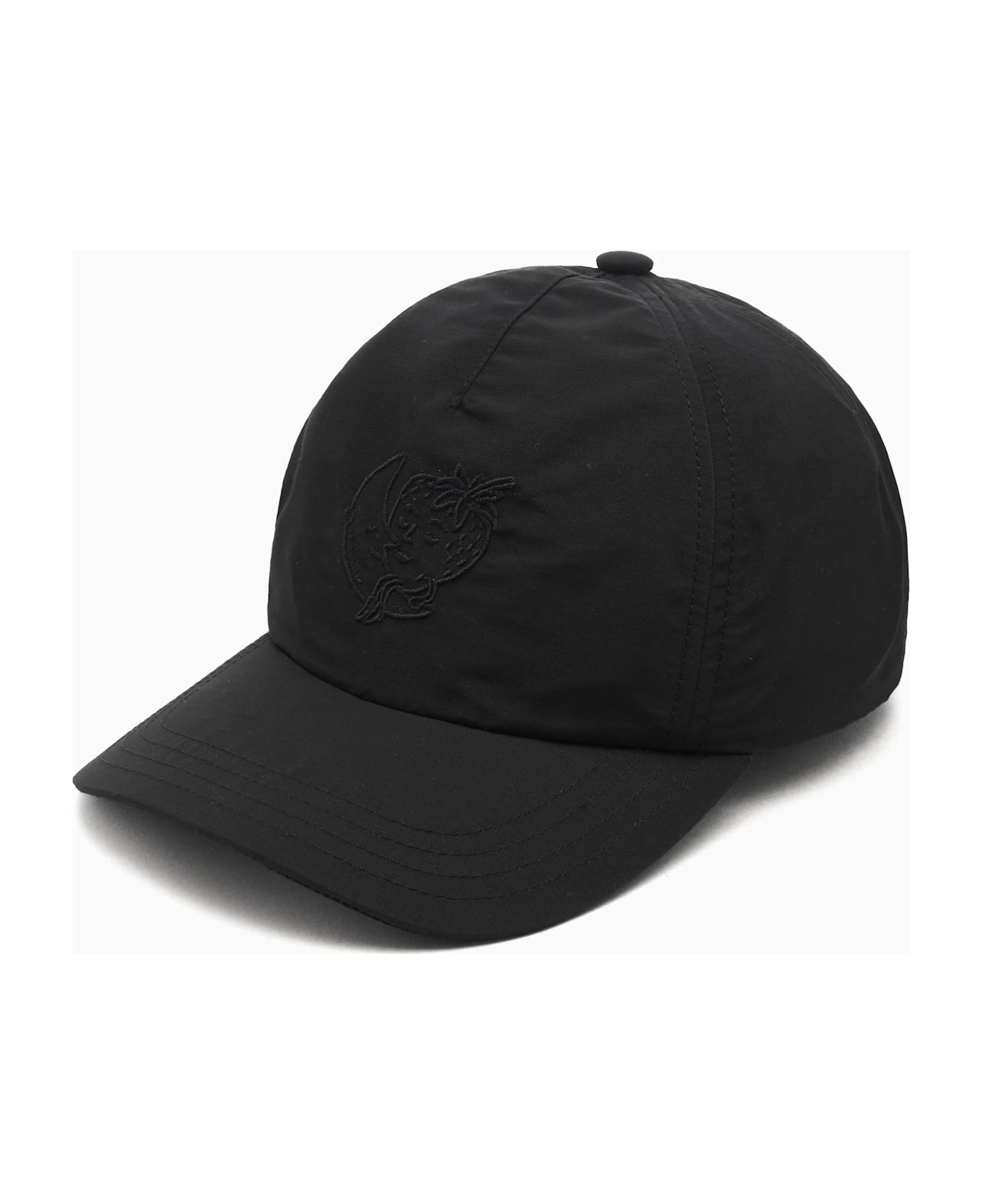 Sky High Farm Unisex Logo Nylon Cap Woven - Black