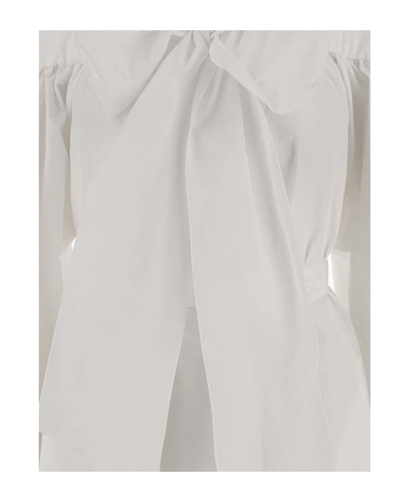 Patou Polyfaille Dress - White