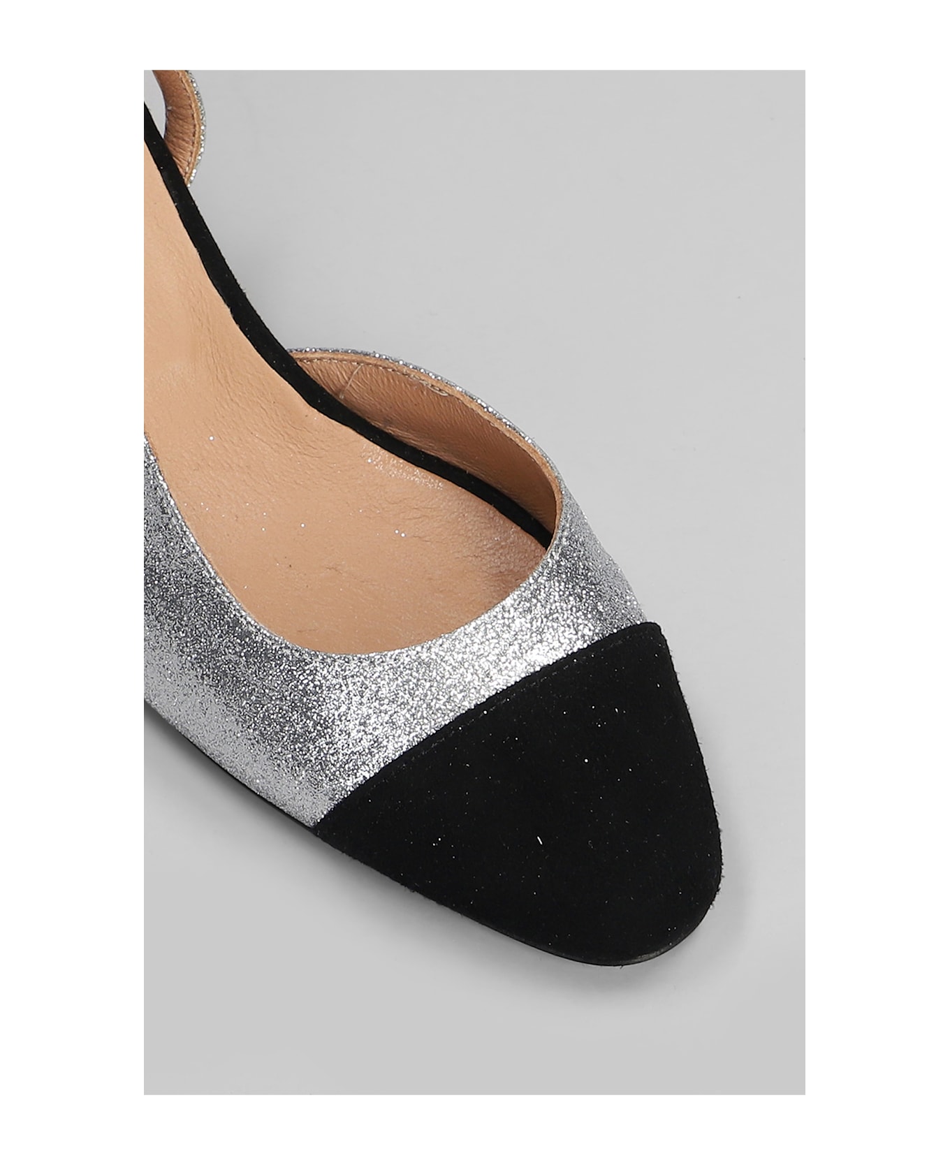 Anniel Pumps In Silver Glitter - silver