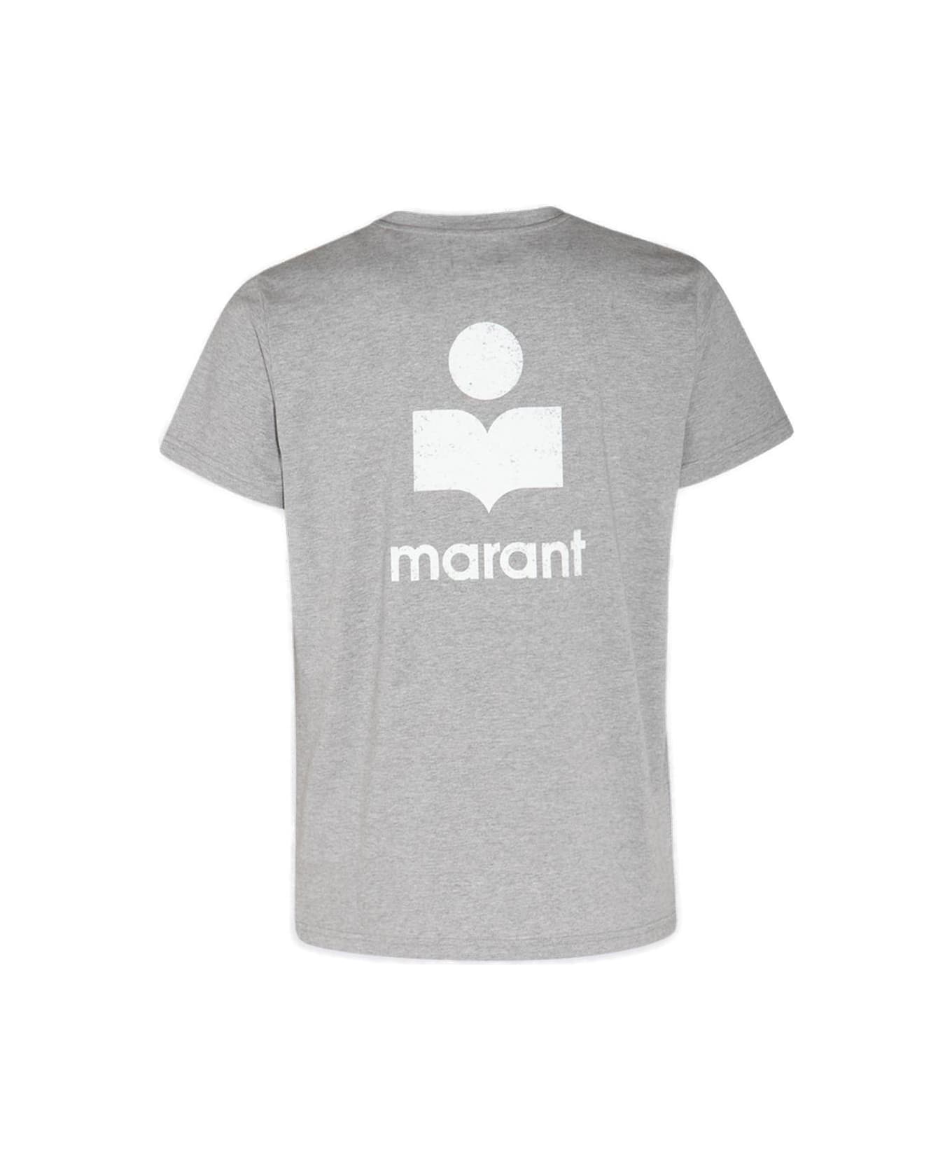 Isabel Marant Logo Printed Crewneck T-shirt