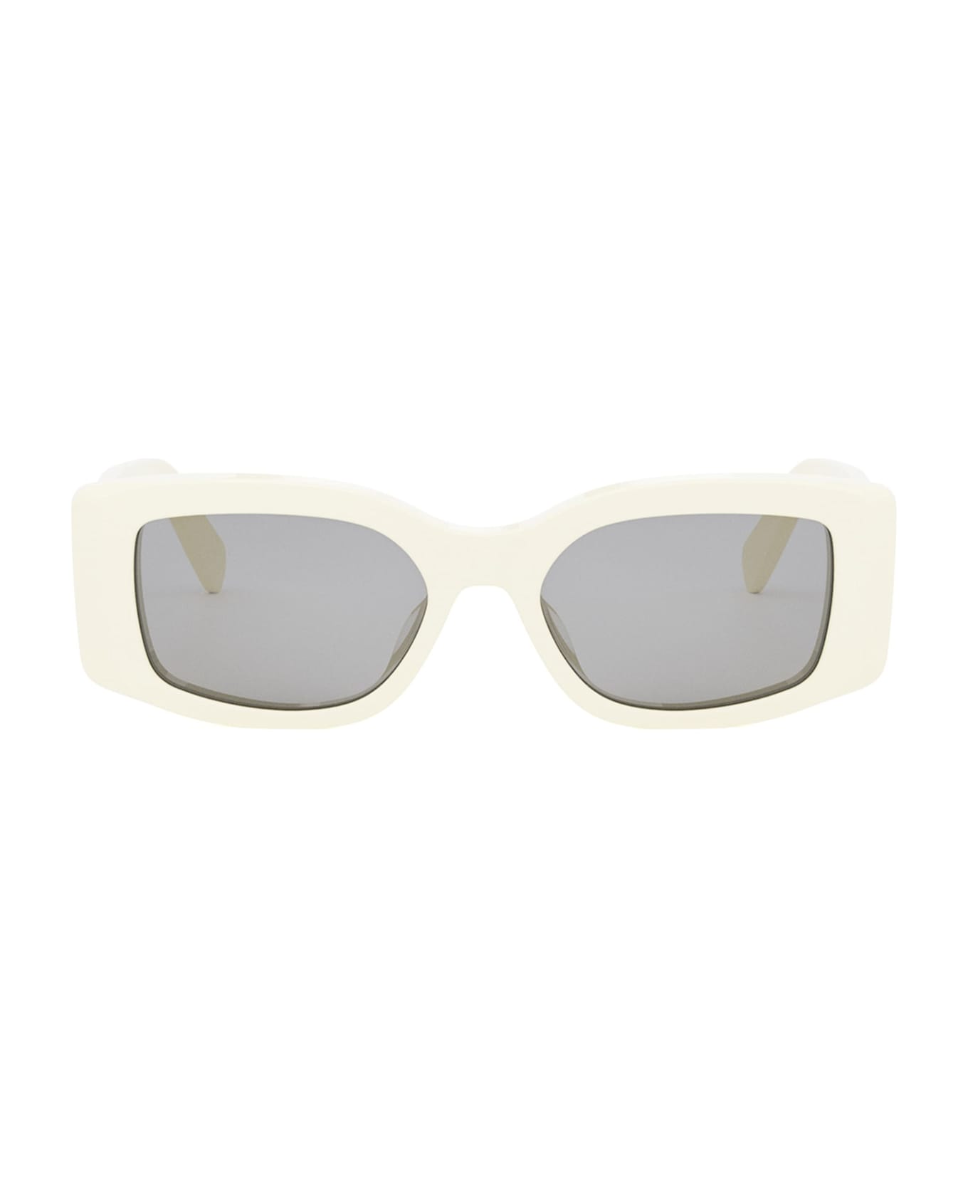 Celine Maxi Triomphe Cl40282u - Ivory Sunglasses - ivory