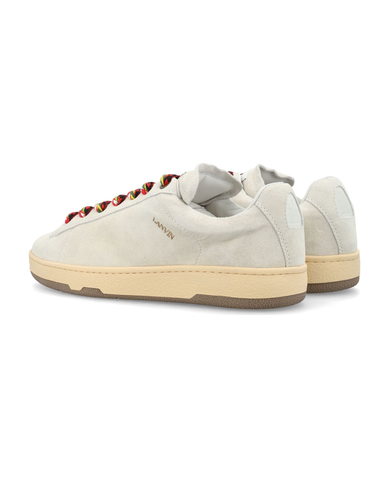 Lanvin Lite Curb Low Top Sneakers - WHITE スニーカー