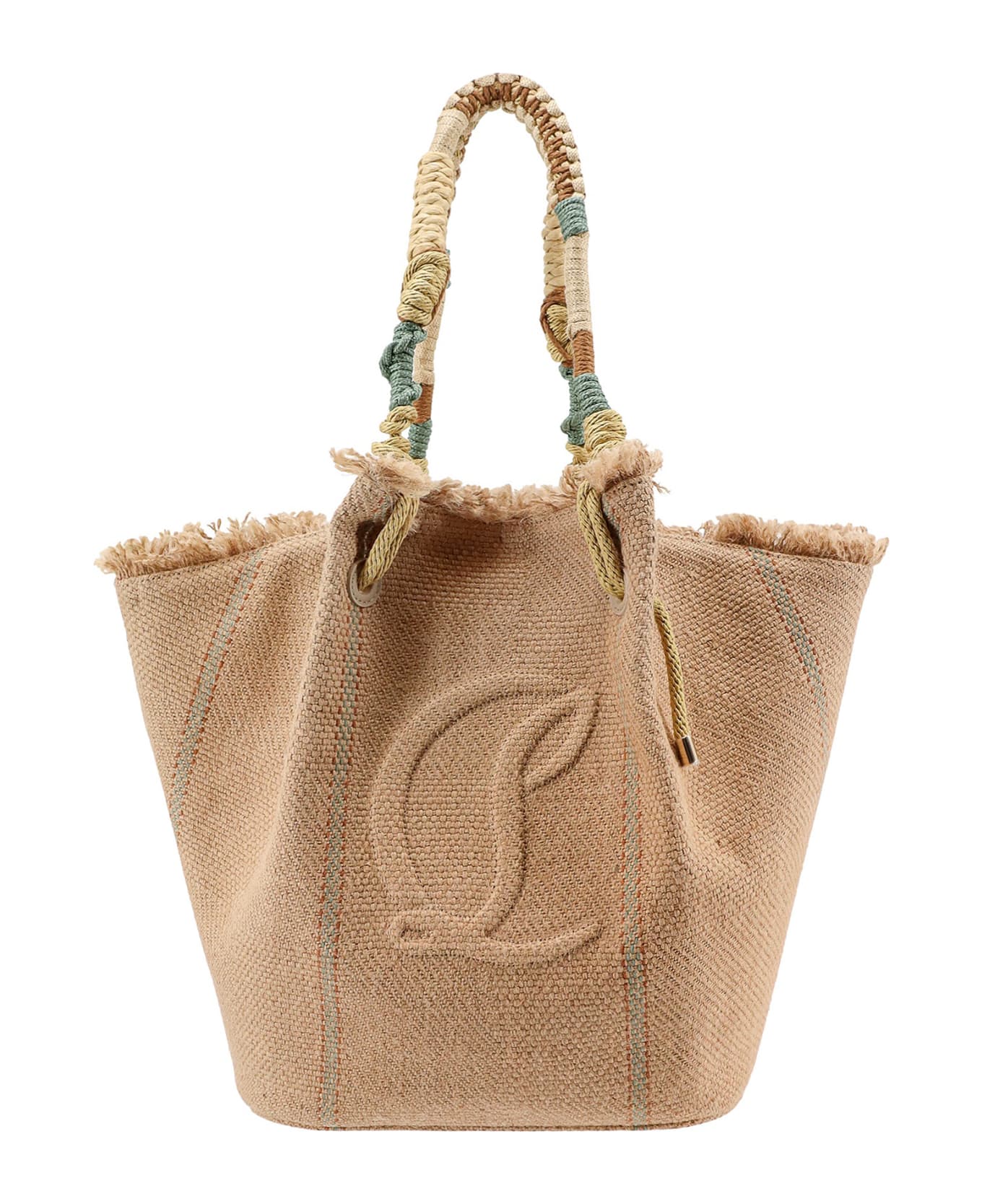 Christian Louboutin By My Side Top Handle Bag - Beige