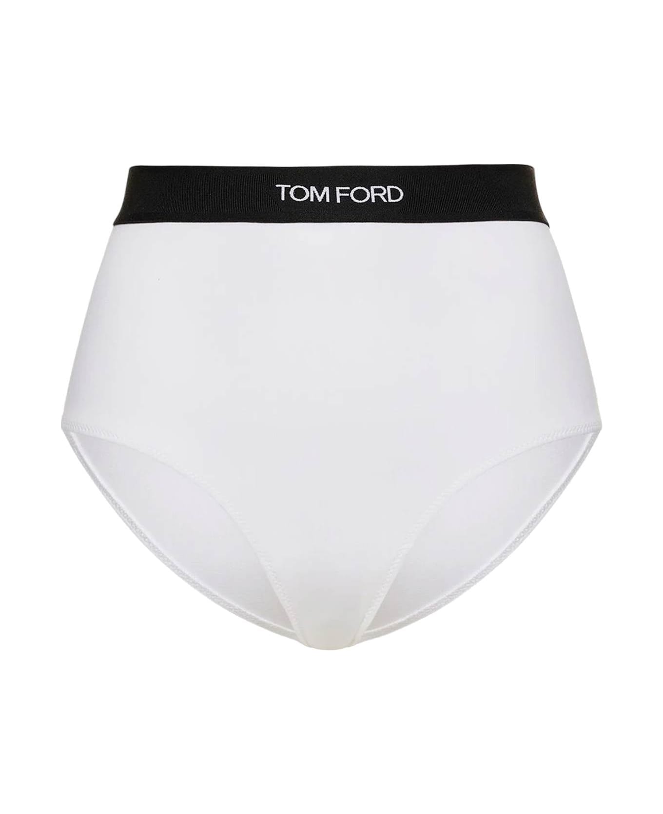 Tom Ford Modal Signature Briefs - WHITE (White) ショーツ