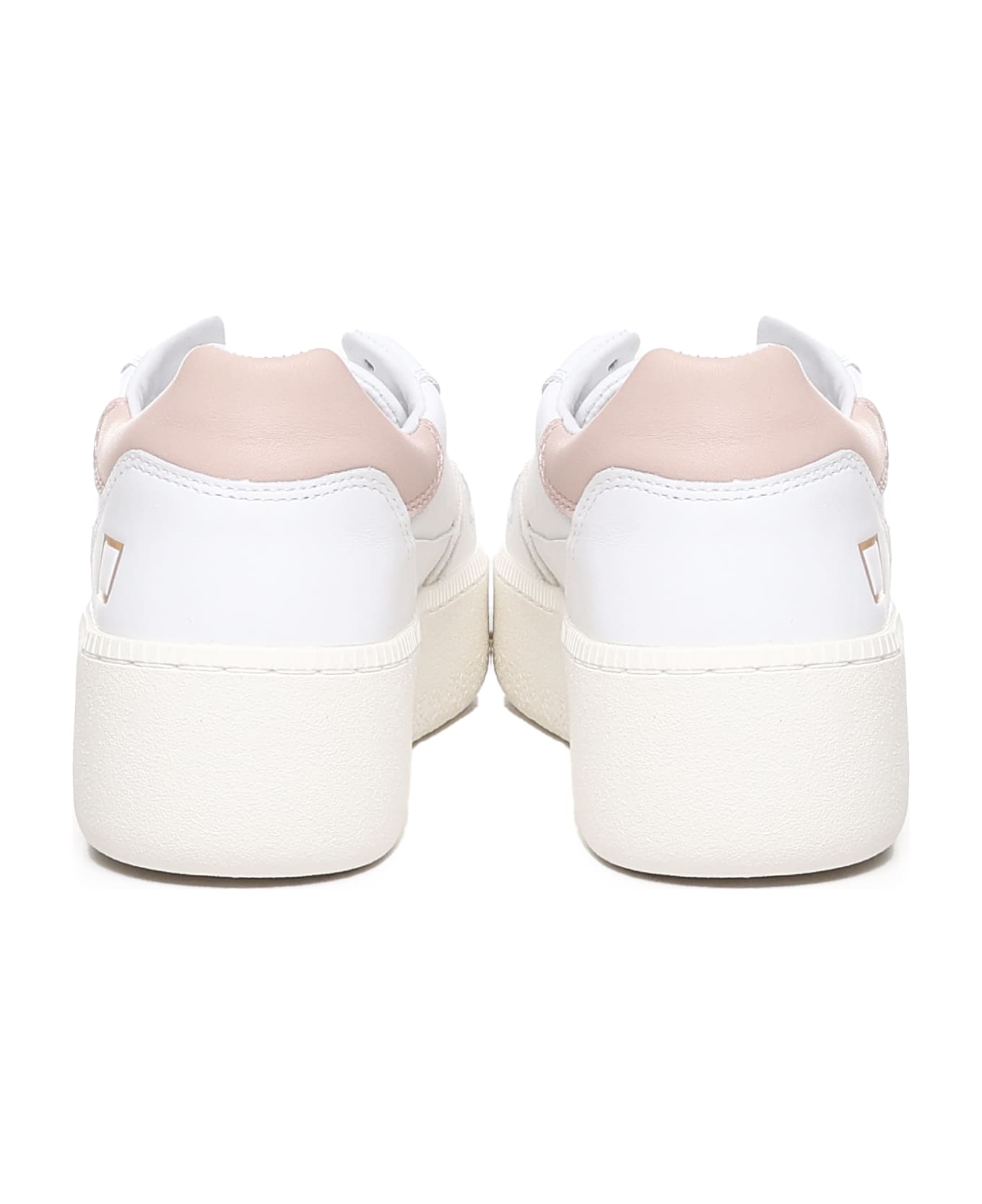 D.A.T.E. Sfera Basic Sneakers - WHITE-PINK