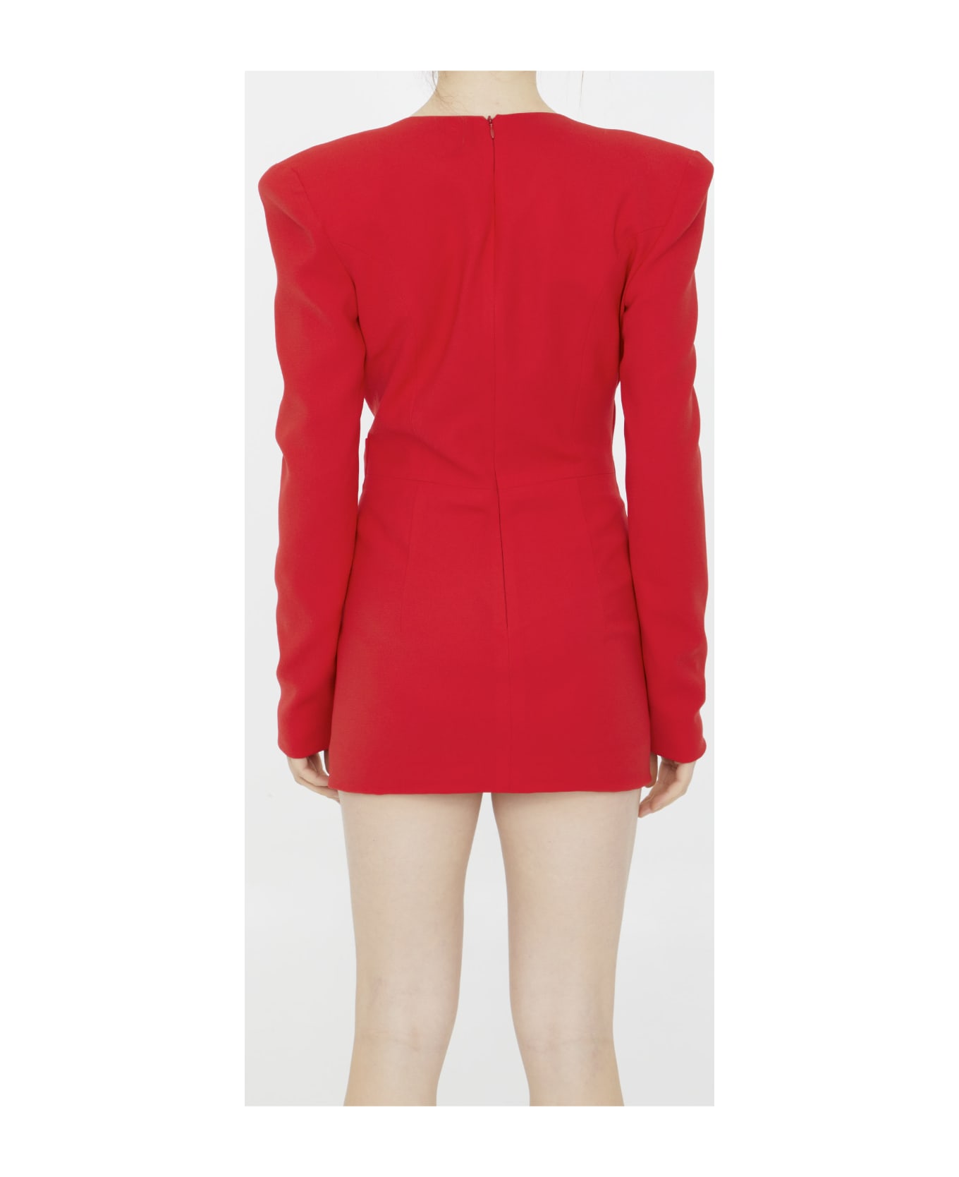 Monot Jersey Mini Dress - RED
