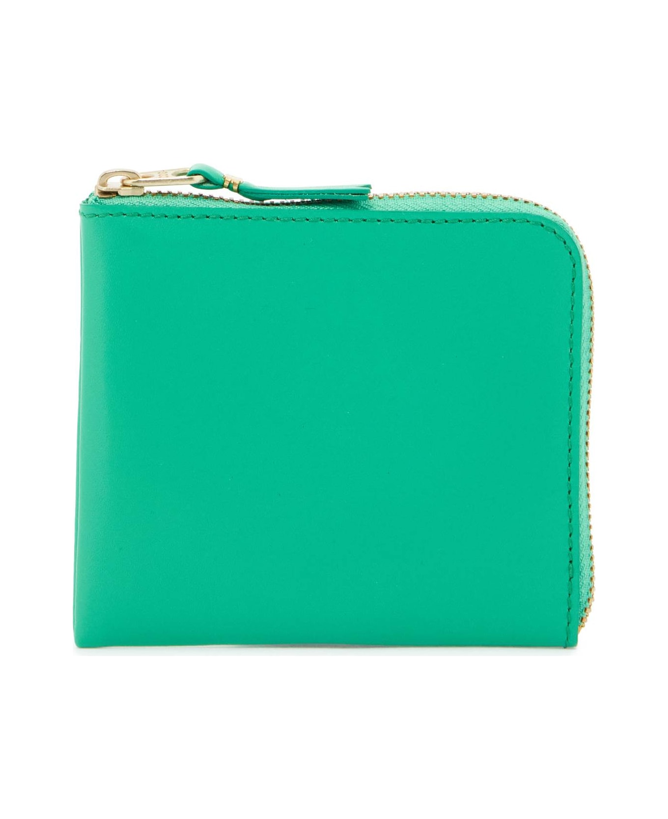 Comme des Garçons Wallet Zip Around Wallet Portfolio - GREEN (Green)