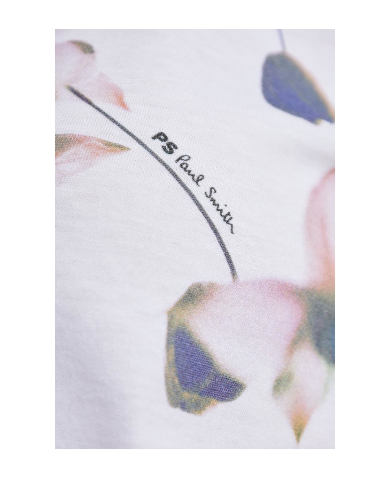 Paul Smith Ps Paul Smith T-shirt With Print - White