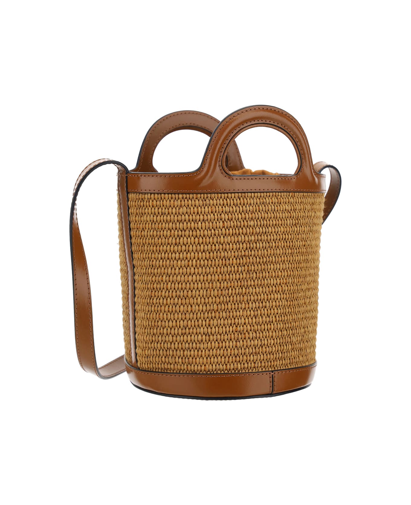 Marni Tropicalia Bucket Bag - BROWN