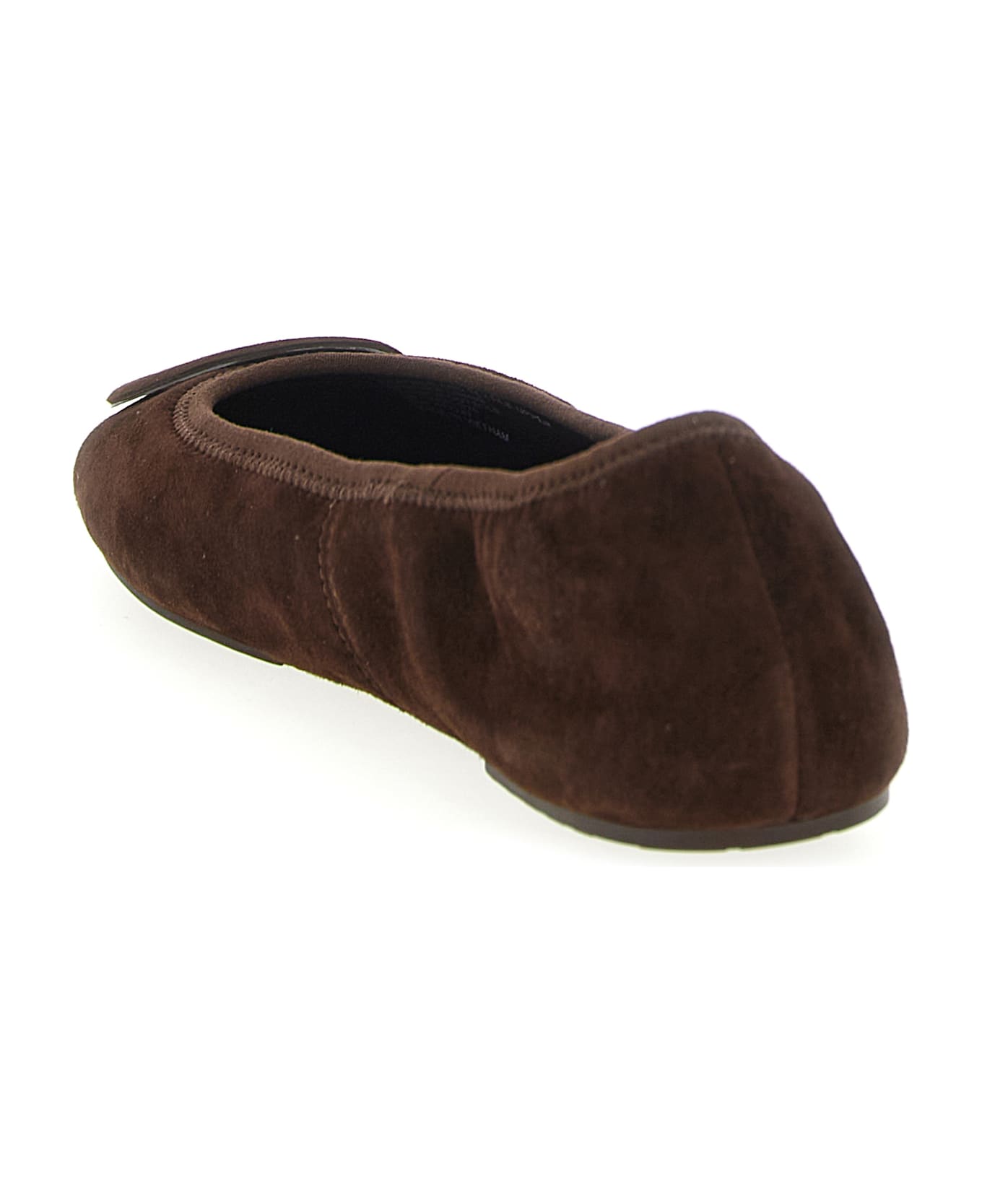 Tory Burch 
minnie Travel
 Ballet Flats - BROWN フラットシューズ