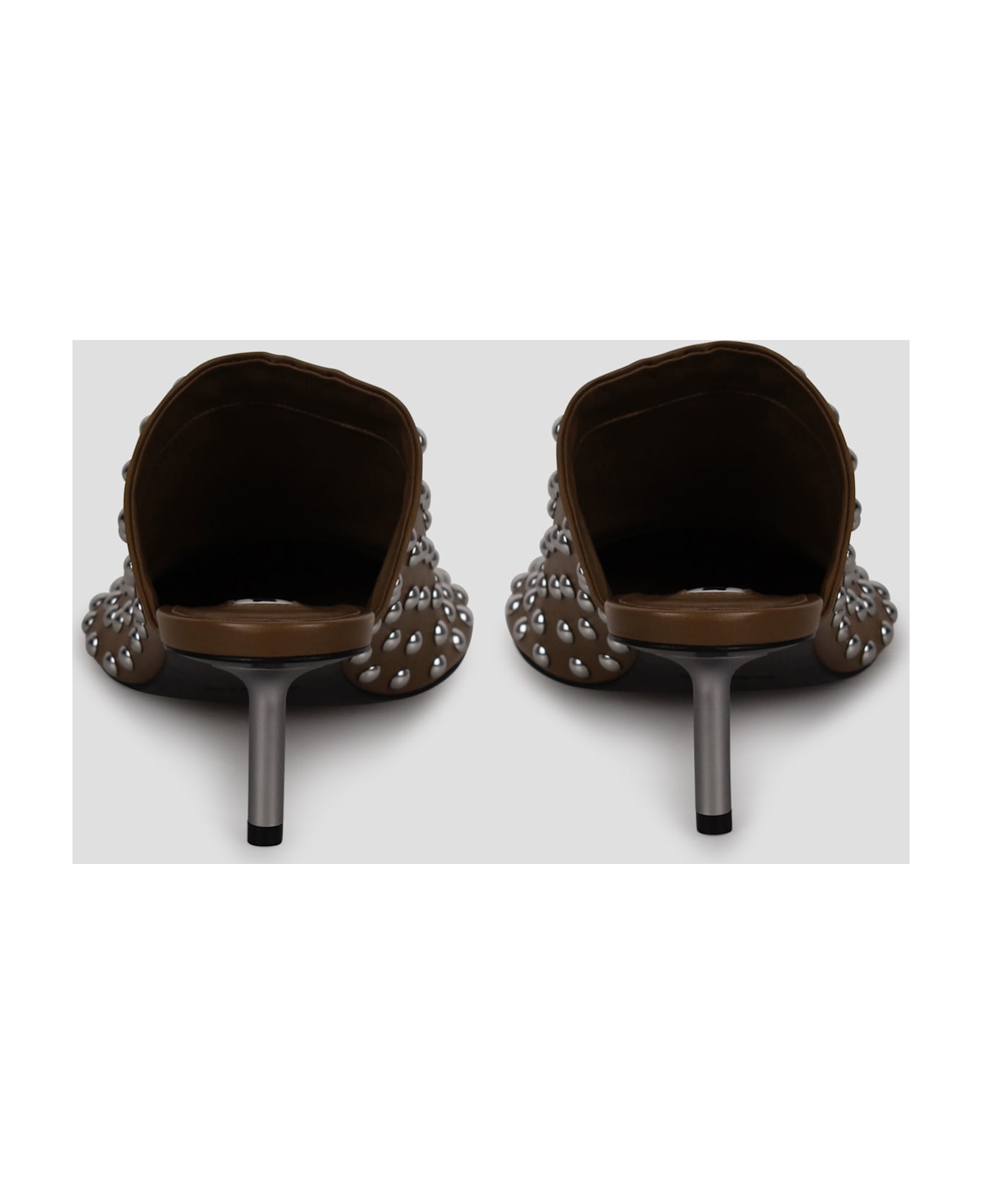 Jil Sander Stud-embellished Mules