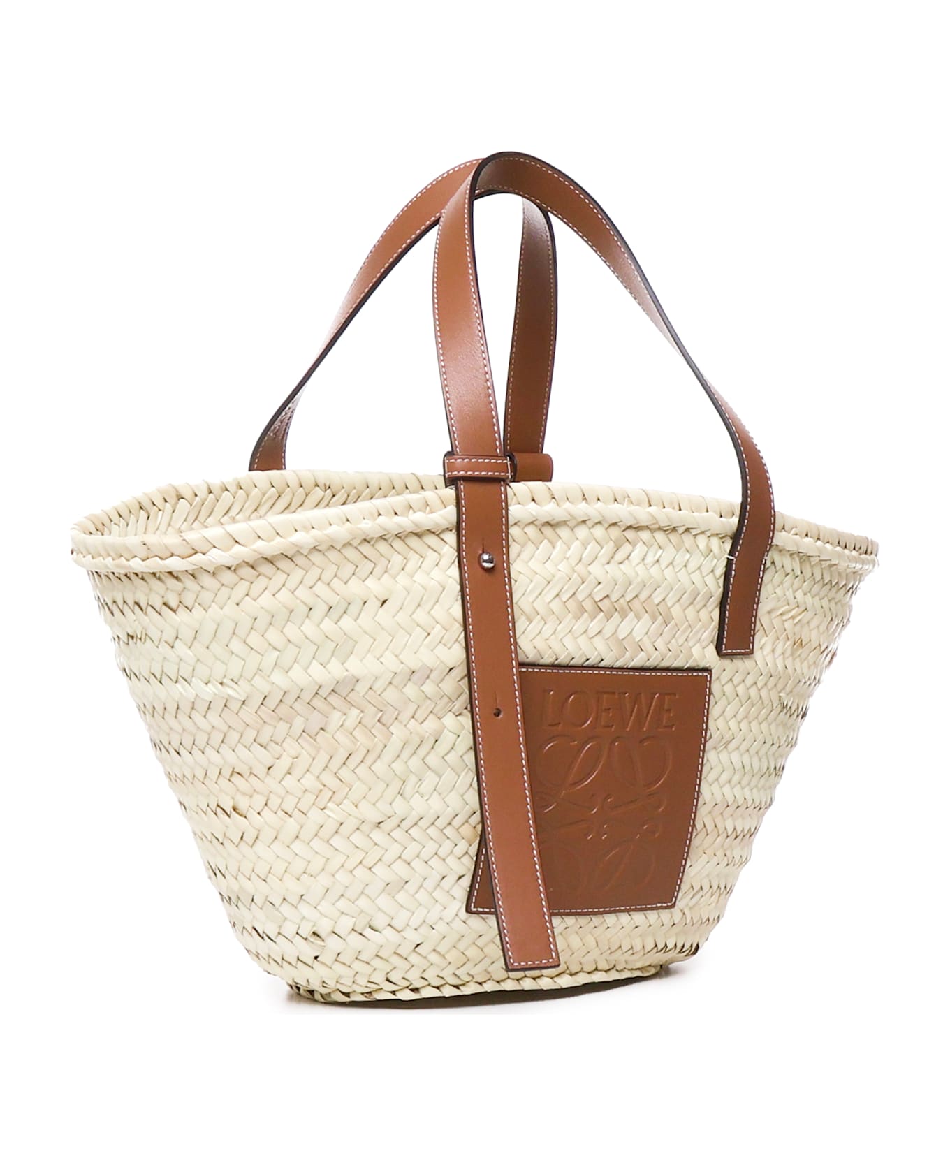 Loewe Small Basket Bag - Natural/tan