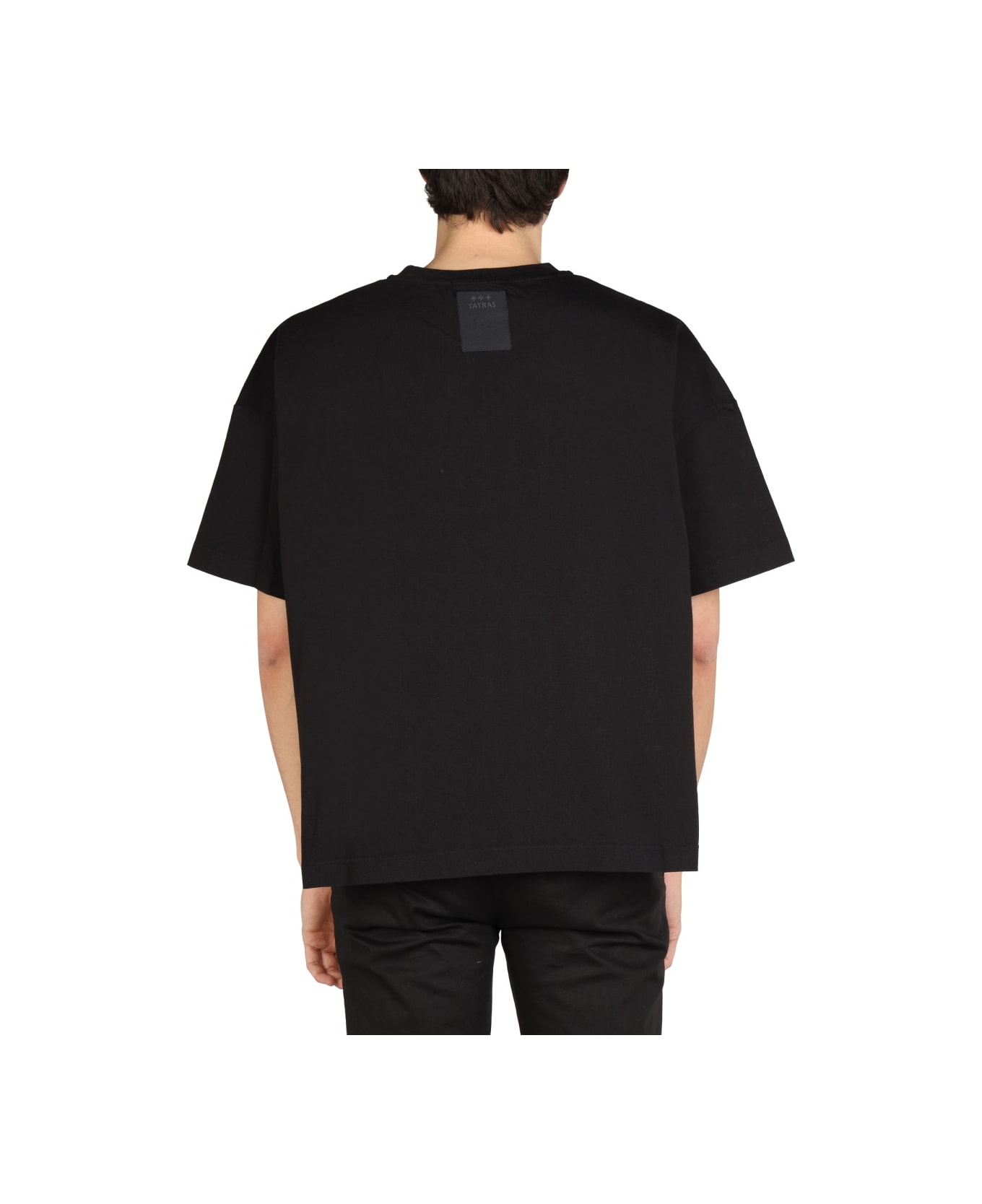 TATRAS Oversized Fit T-shirt - BLACK