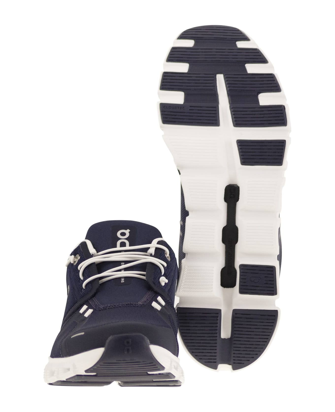 ON Cloud 6 - Sneakers - Midnight White