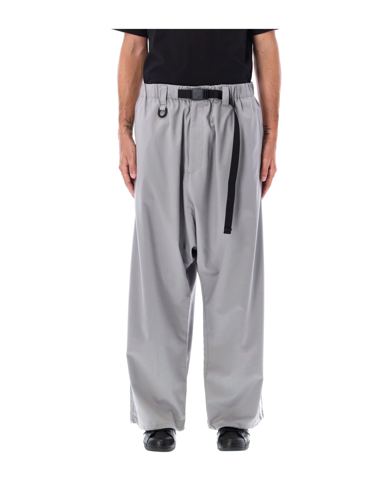 Y-3 Wool Track Pants - GREY