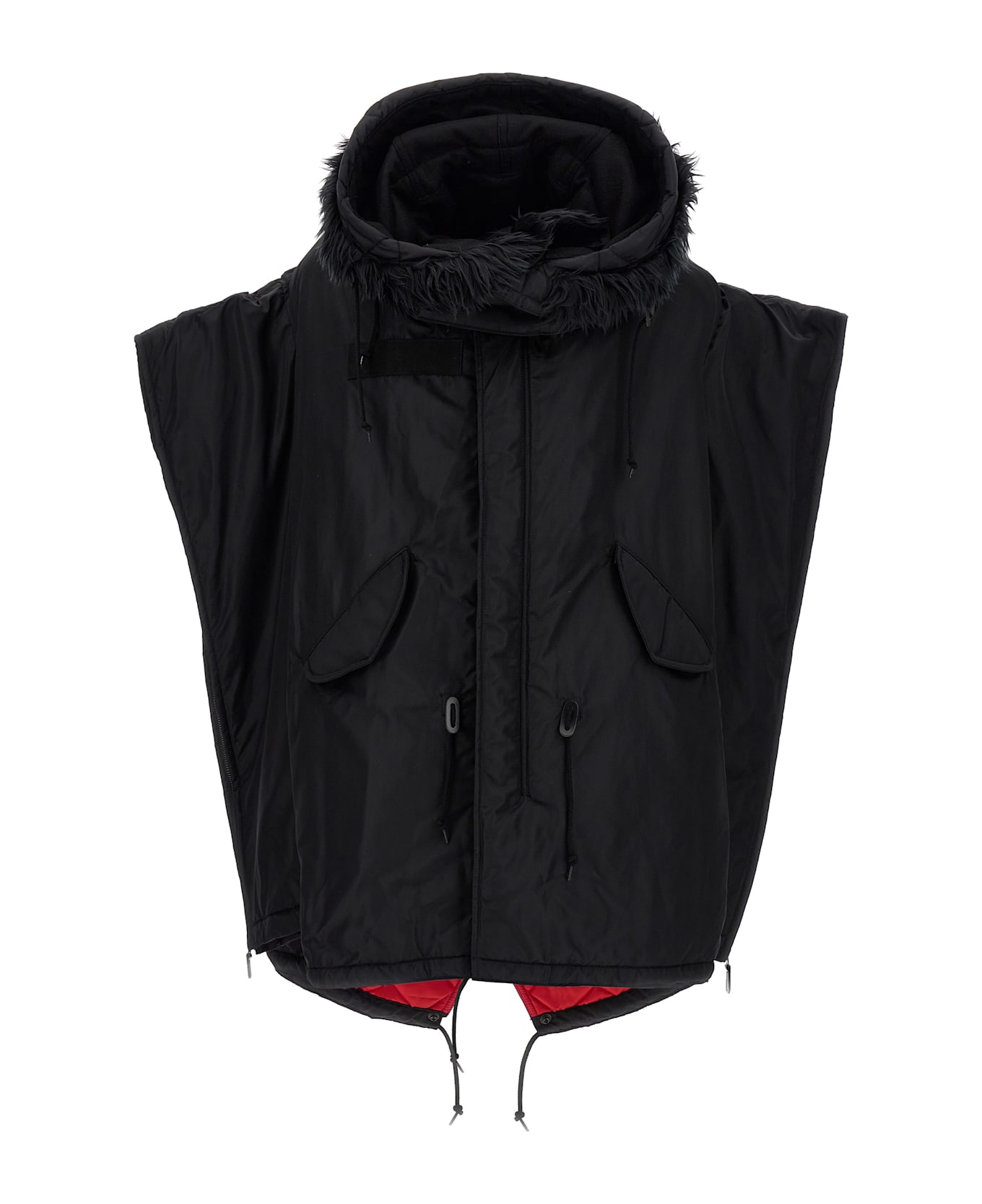 Junya Watanabe Oversize Puffer Jacket - Black  