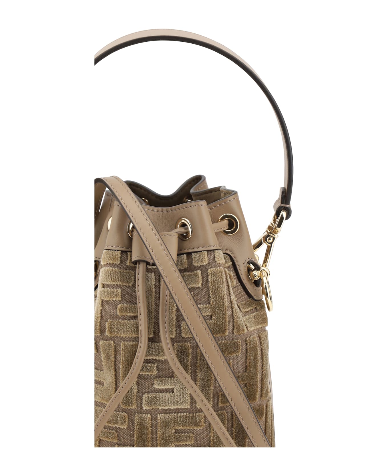 Fendi Mon Tesor Bucket Bag - Cappuccino+os