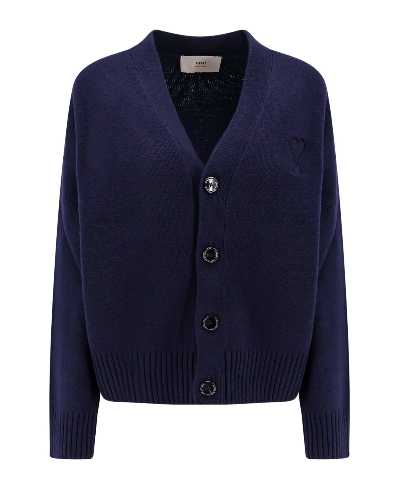 Ami Alexandre Mattiussi Cardigan - Blue