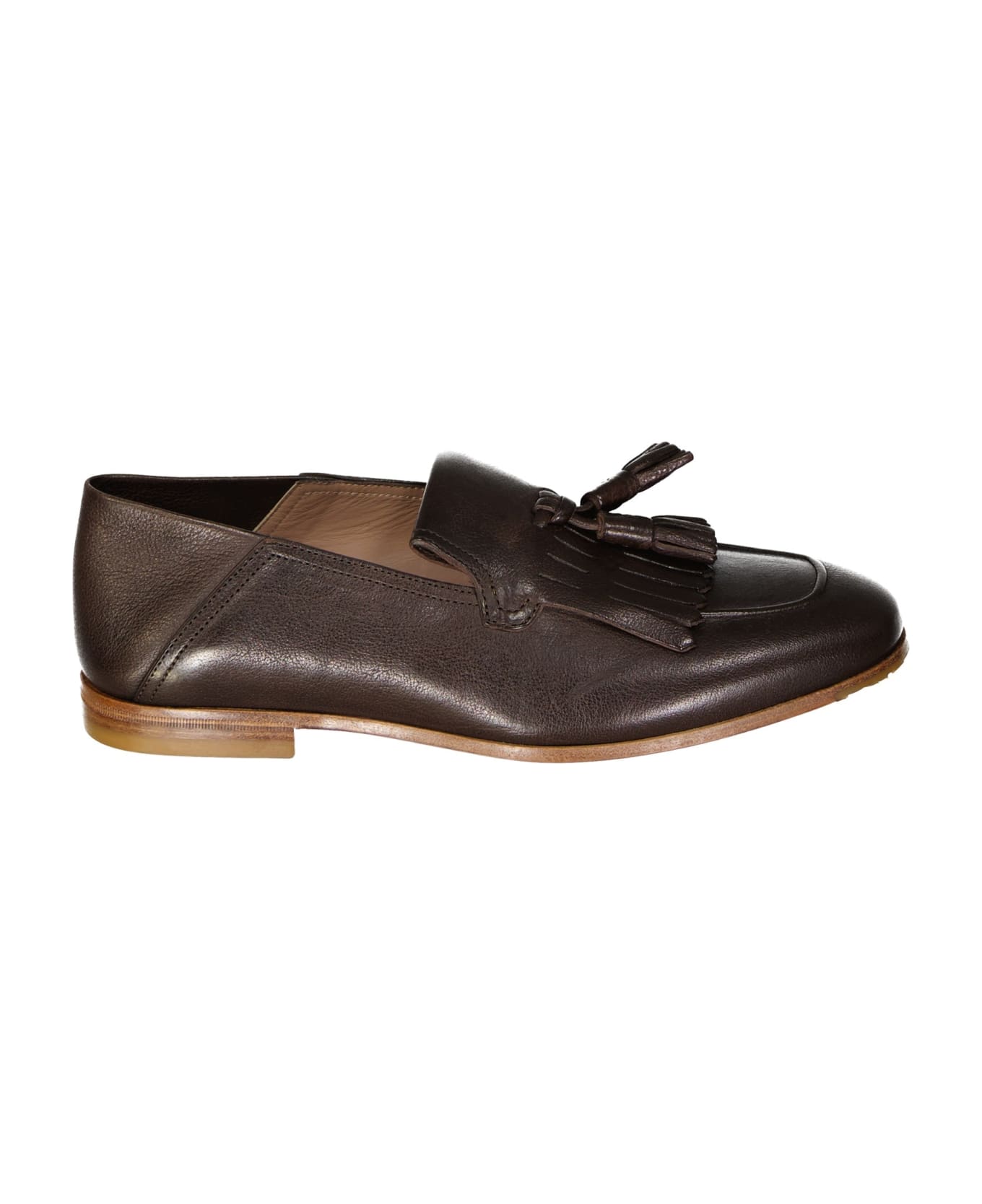Ferragamo Arizona Leather Loafers - Brown