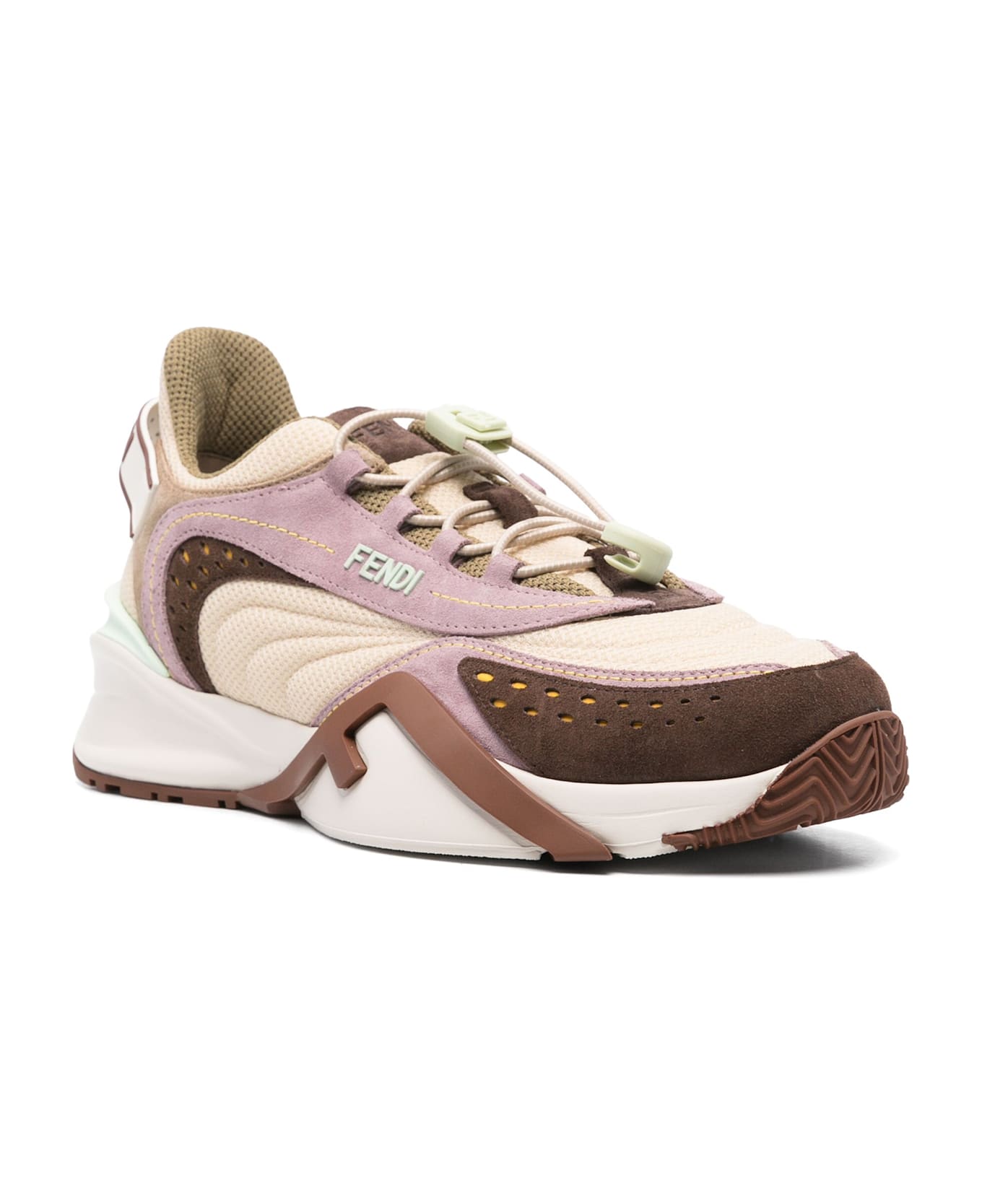 Fendi Flow Sneakers - Beige
