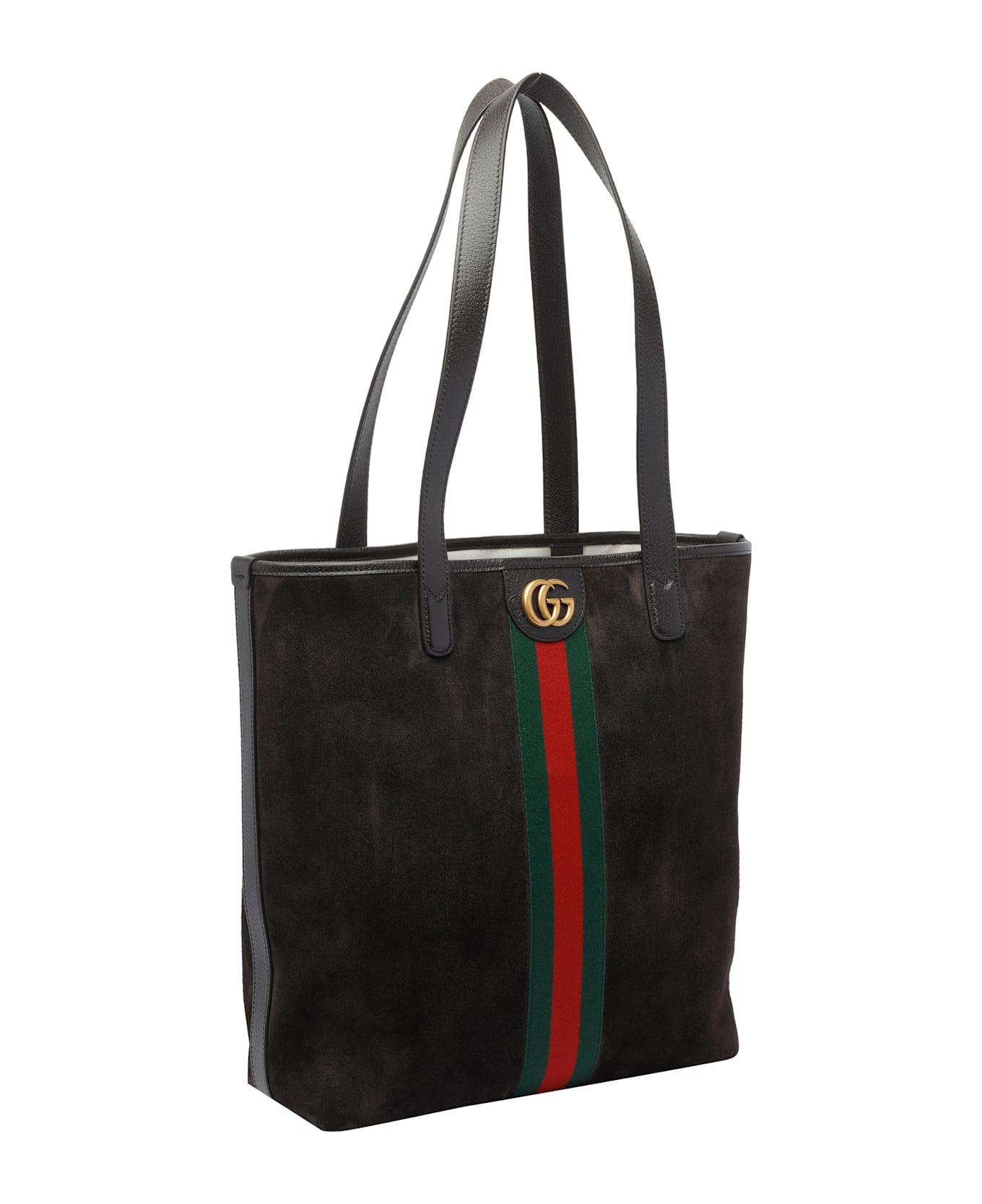 Gucci Medium Ophidia Shopping Bag - Brown