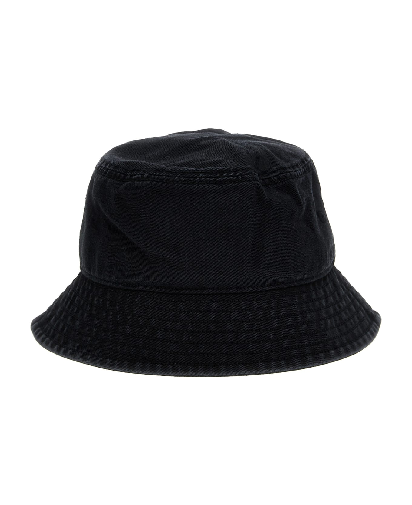 Y-3 Logo Embroidery Bucket Hat - Black  