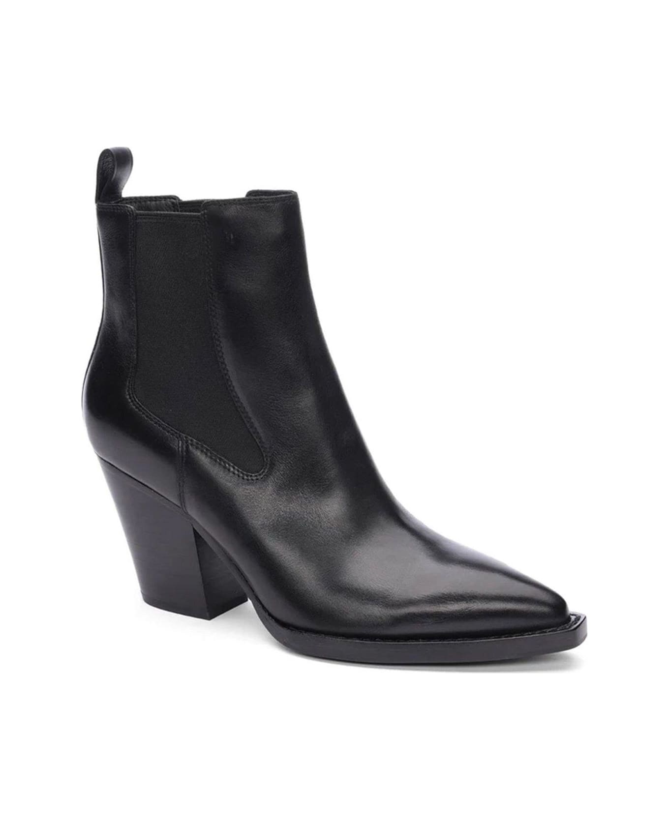 Ash Pointed-toe Ankle Boots Boots - NERO ブーツ