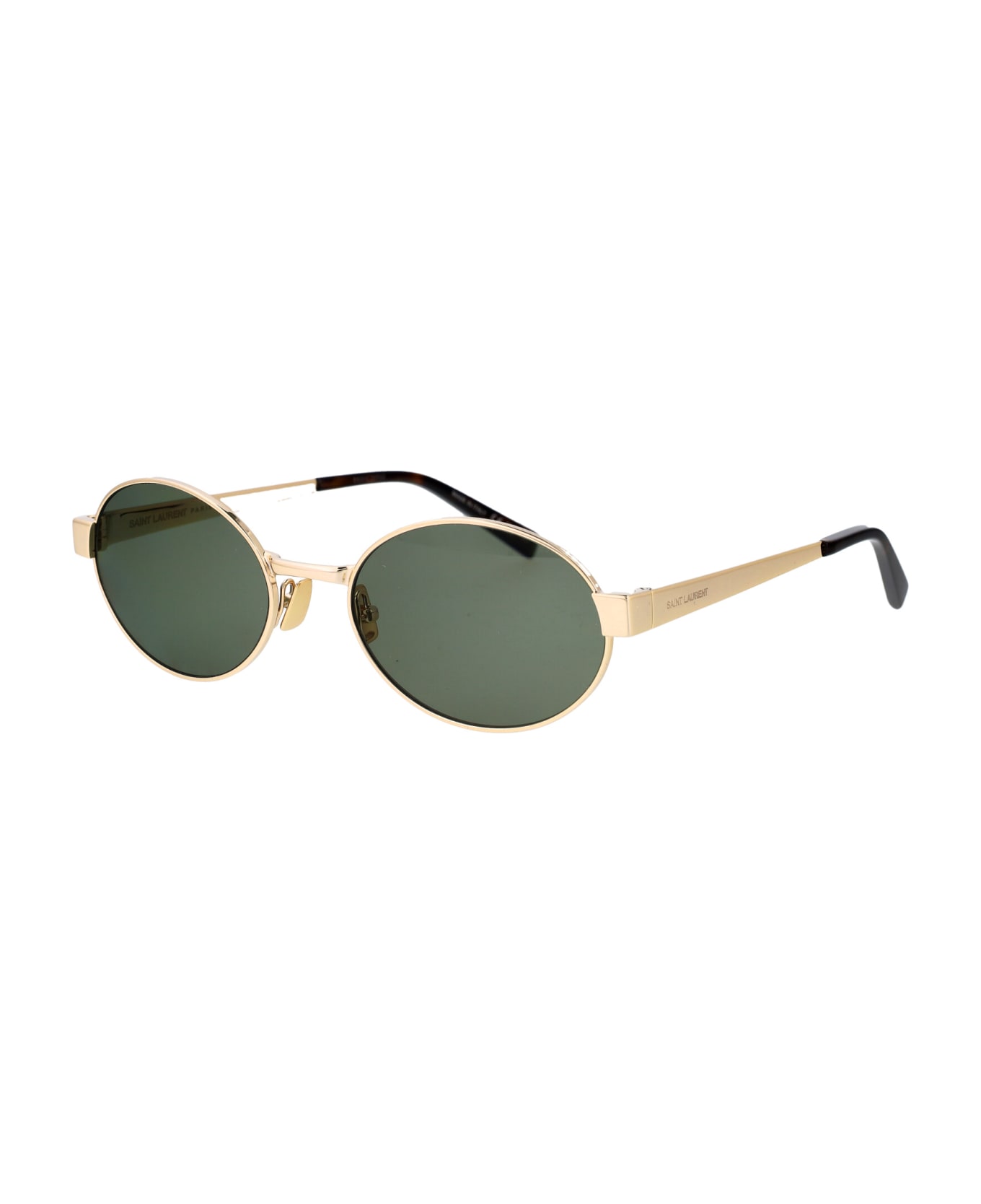 Saint Laurent Eyewear Sl 692 Sunglasses - 003 GOLD GOLD GREEN